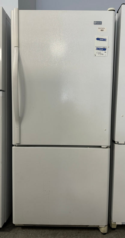 MAYTAG 30” BOTTOM FREEZER REFRIGERATOR - PBB1951GRW