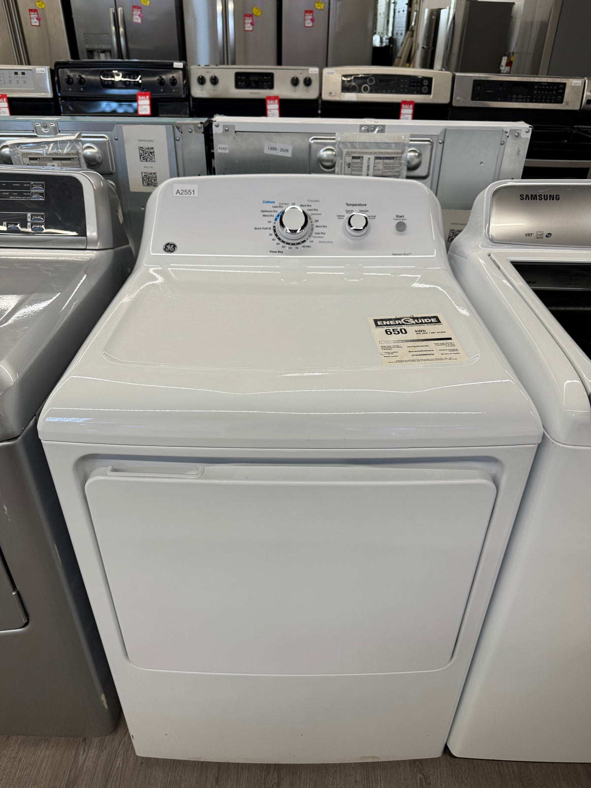 GE 27” Front Load Dryer - GTD40EBMK0WW