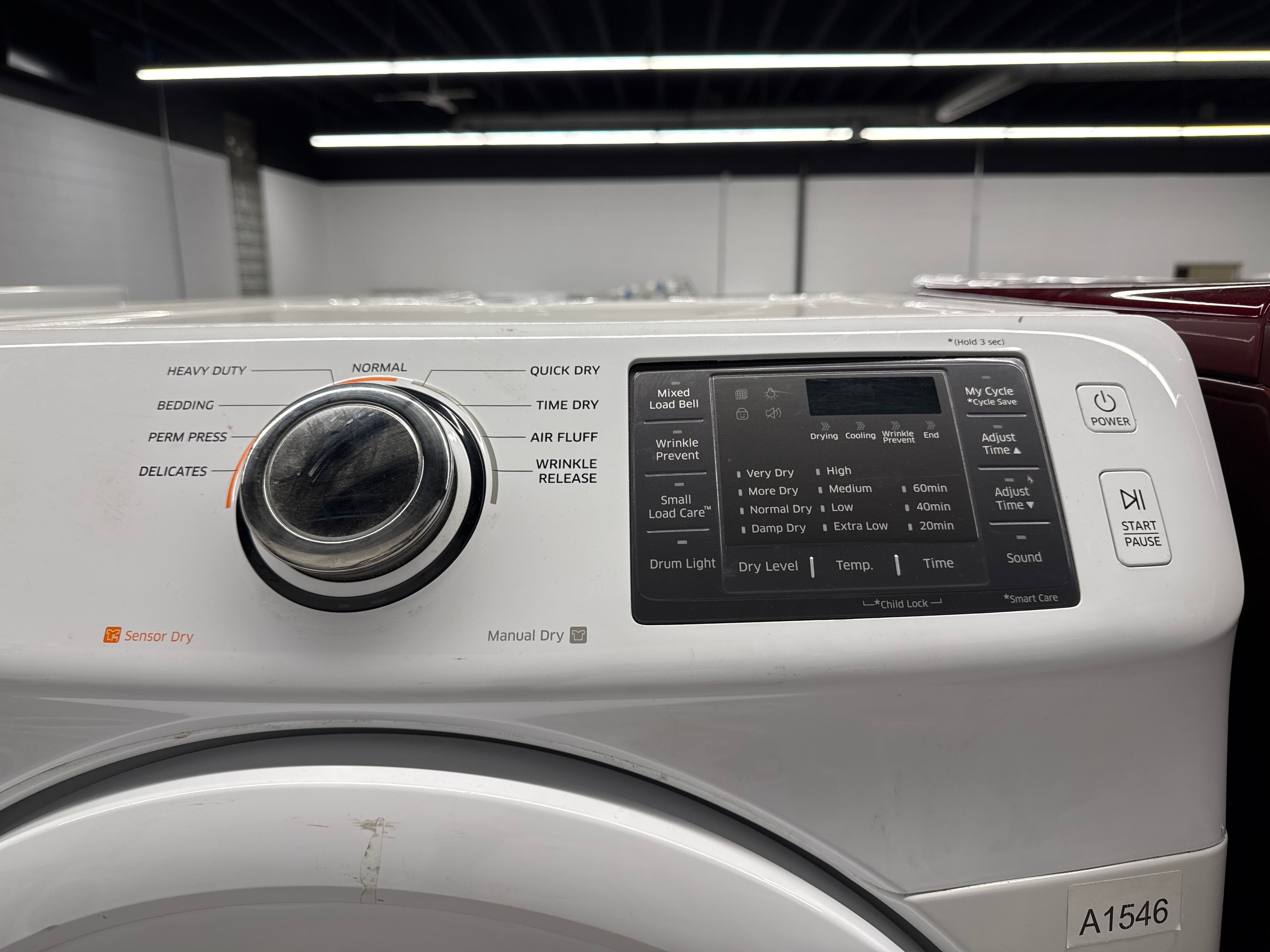 SAMSUNG 27” Front Load Washer & Dryer Set (WF42H5000AW/A2 & DV42H5000EW/AC)