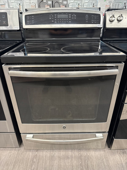 GE 30" Glass Top Induction Range- PHB920SF1SS