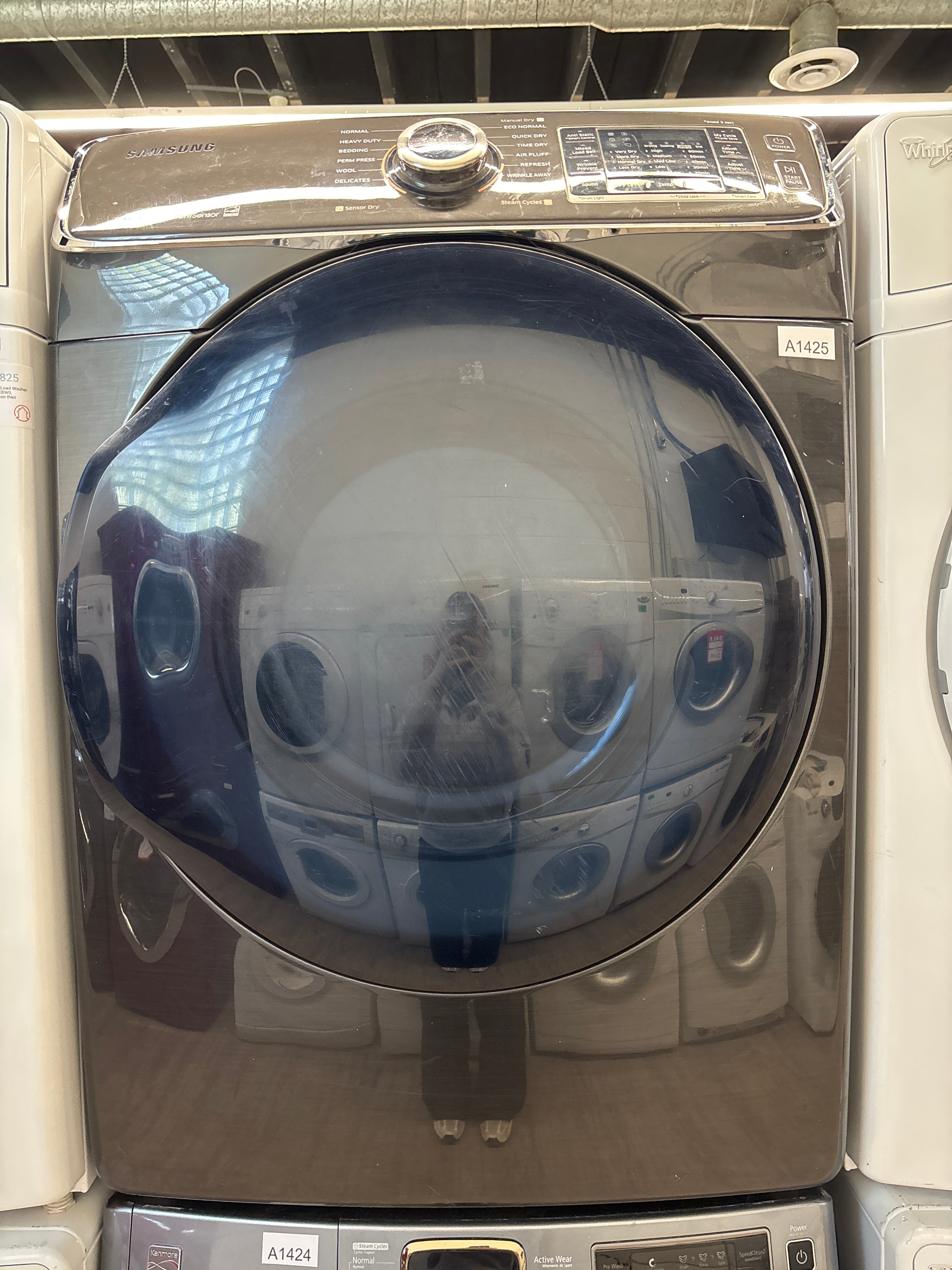 SAMSUNG 27” Front load dryer - DV45K6500EV/AC
