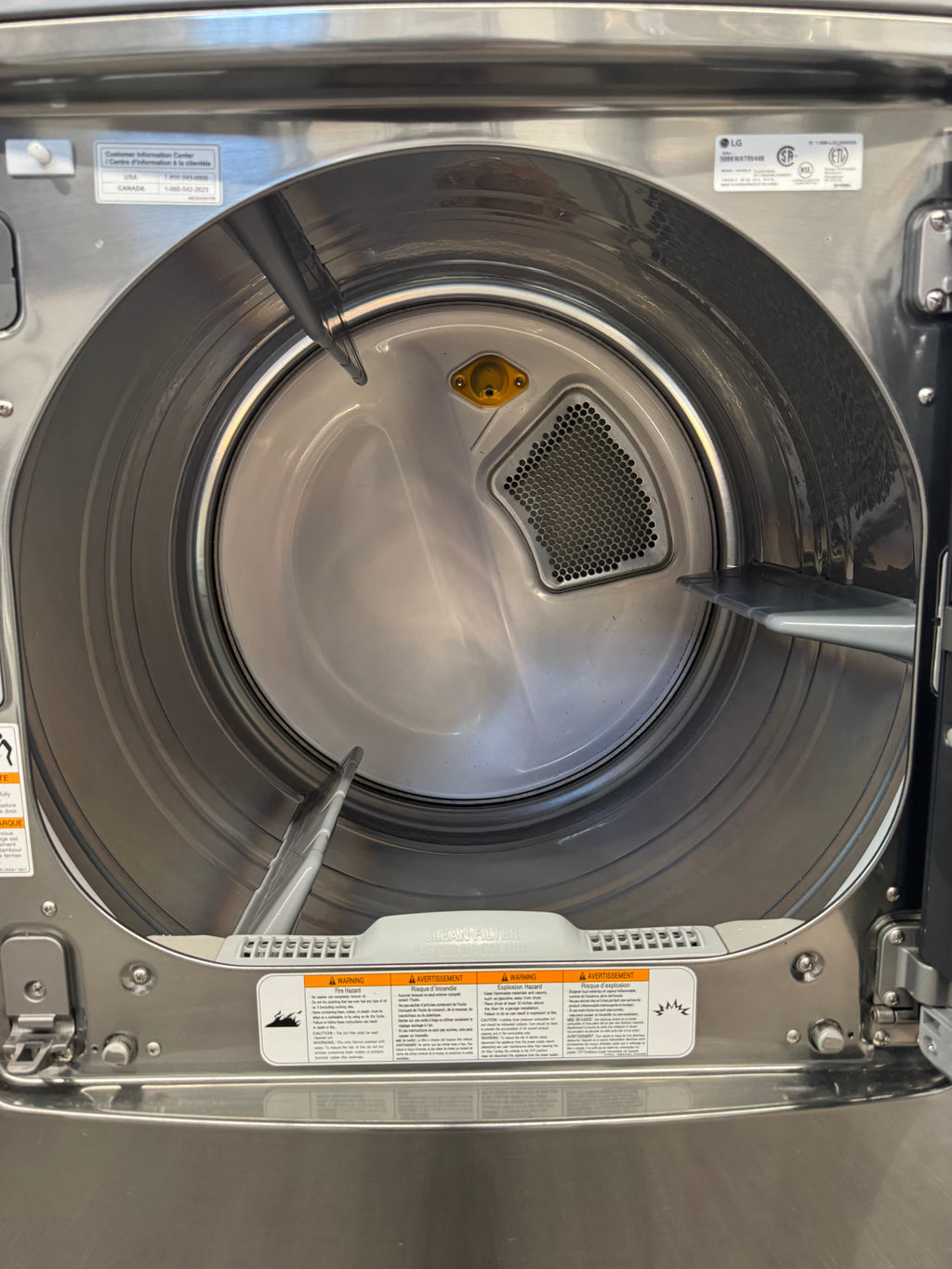 LG 27” Front Load Dryer - DLEX5780VE