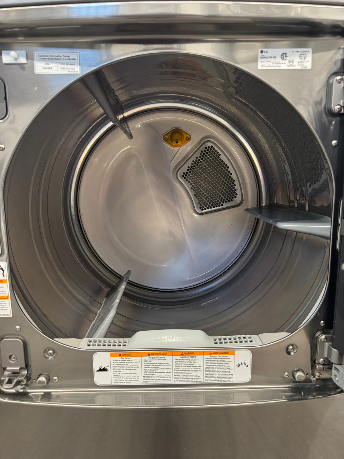 LG 27” Front Load Dryer - DLEX5780VE