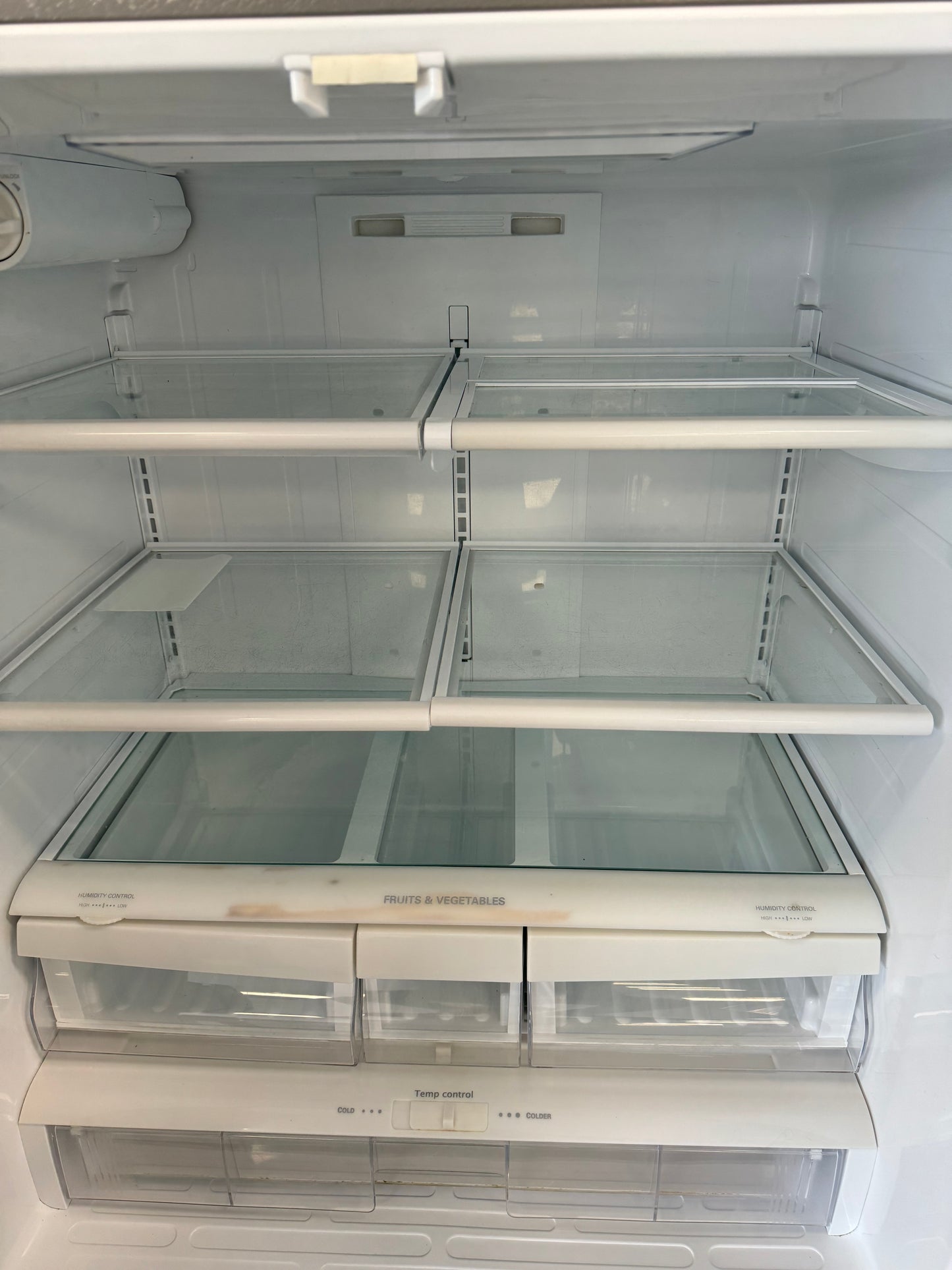 LG 36” FRENCH DOOR REFRIGERATOR WITH WATER/ICE DISPENSER