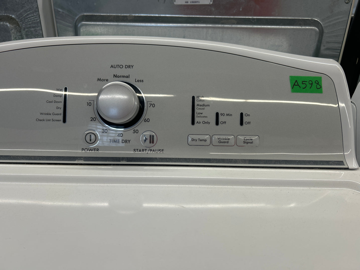 Kenmore 27'' Top Load Dryer - 110.C66012010