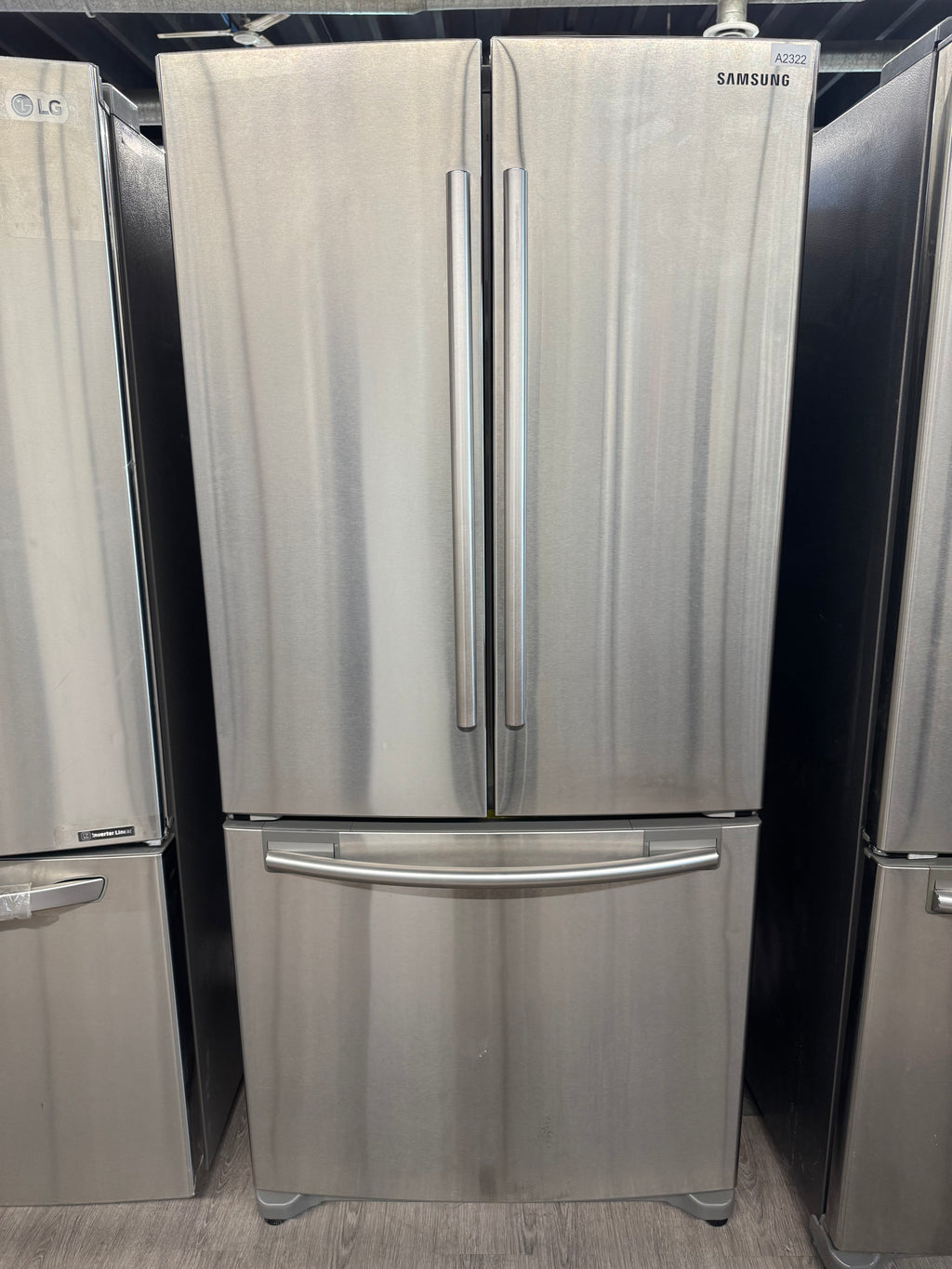 Samsung 32” Counter Depth French Door Refrigerator - RF18HFENBSR