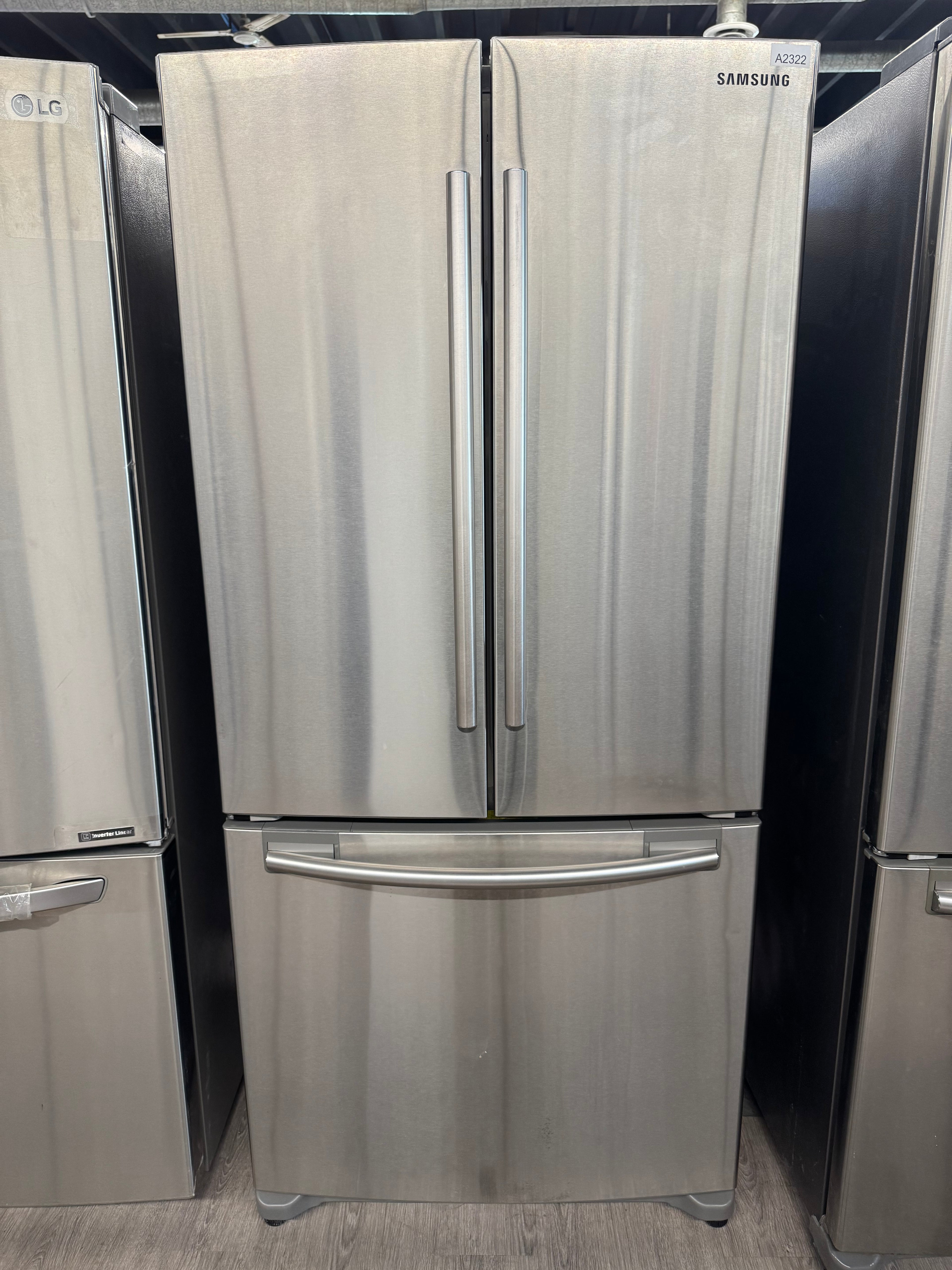 Samsung 32” Counter Depth French Door Refrigerator - RF18HFENBSR