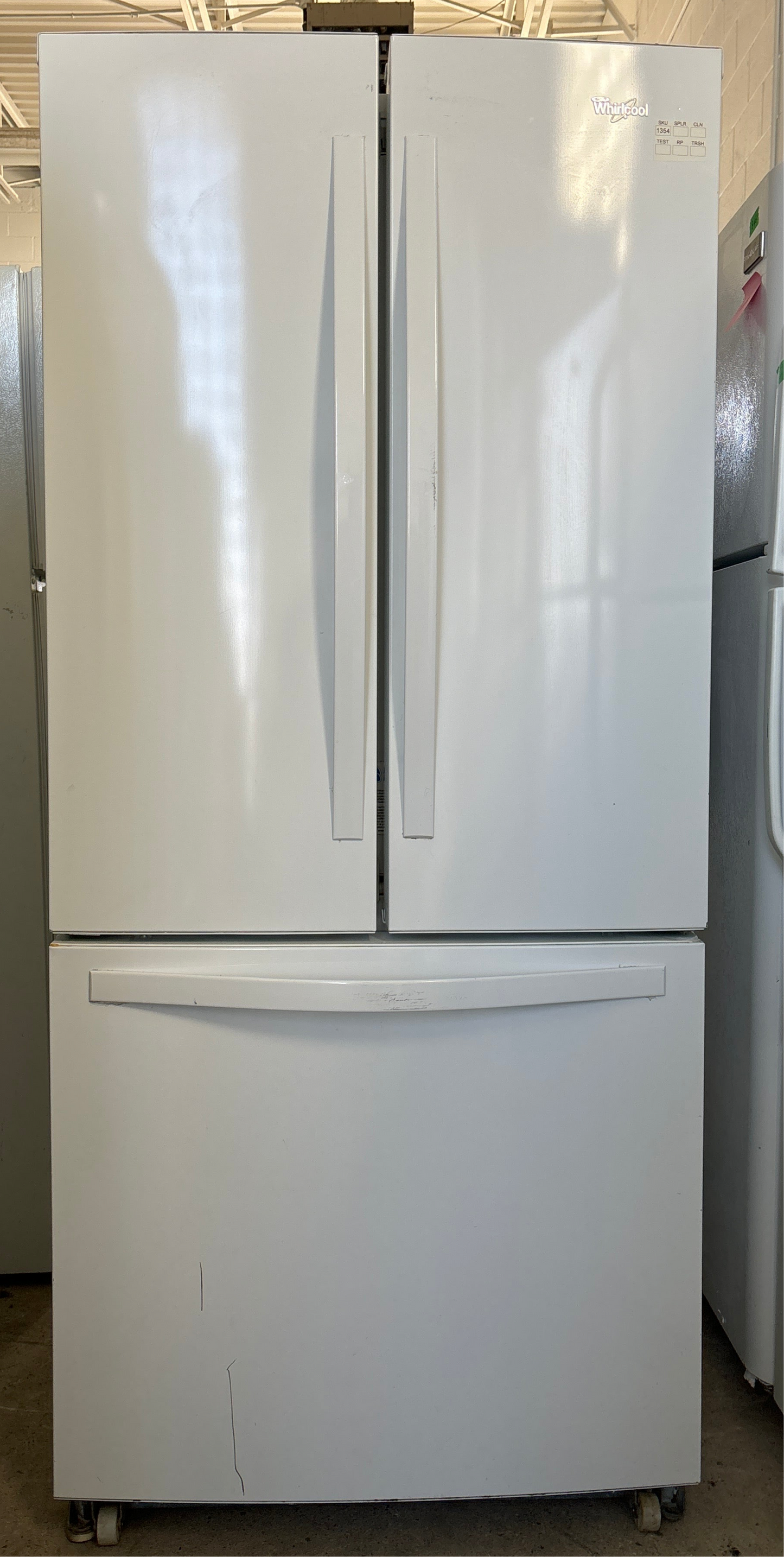 Whirlpool 30” French Door Refrigerator - WRF560SYW00