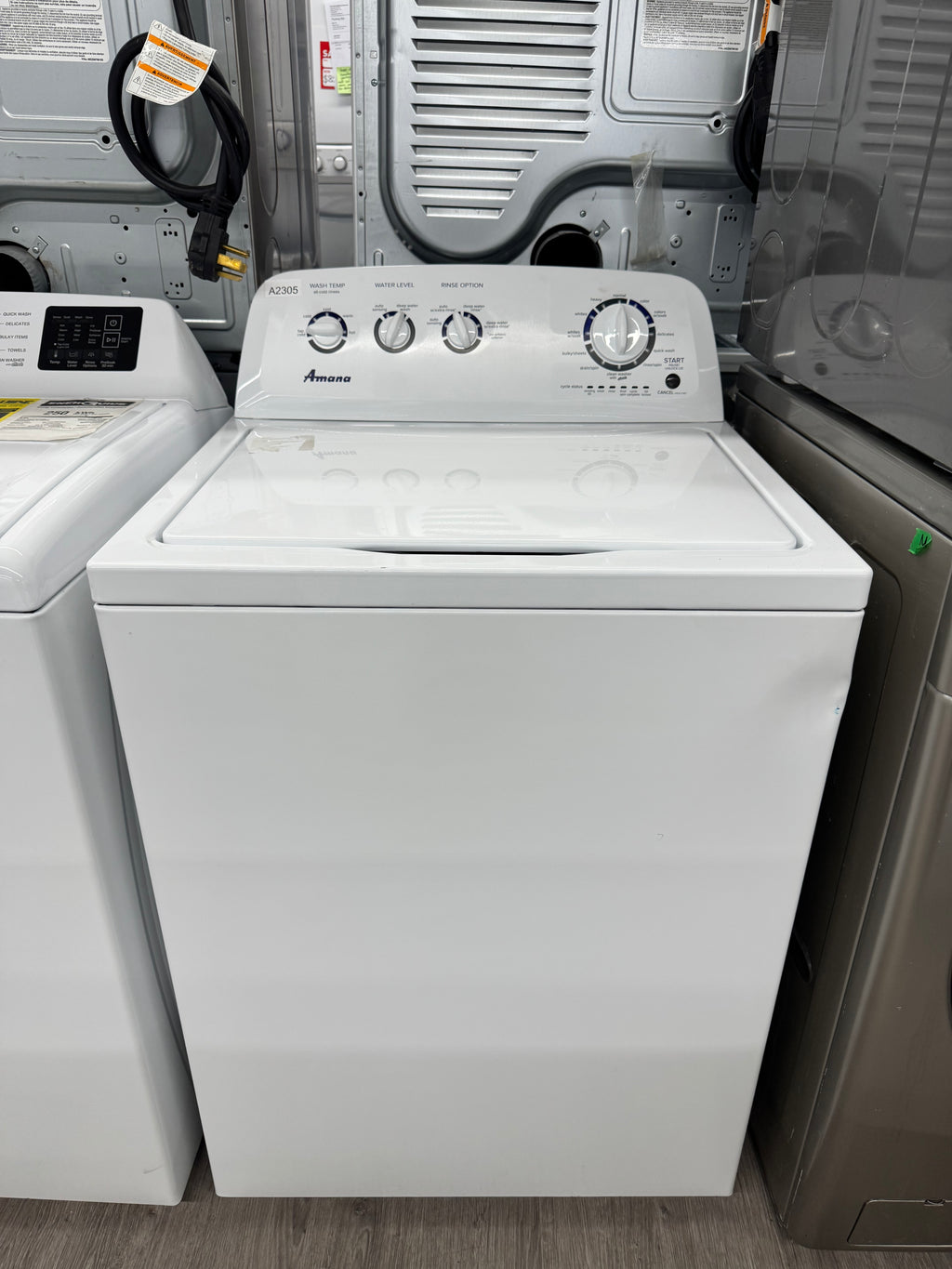 OPEN BOX - Amana 28” Top Load Washer - NTW4519JW2