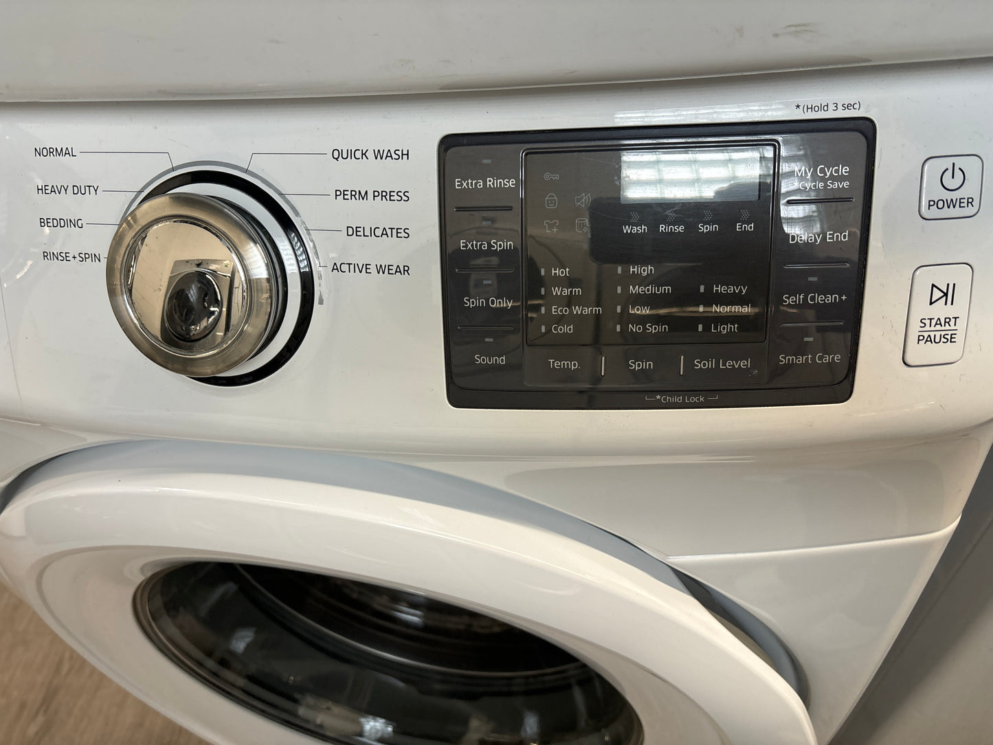 SAMSUNG 27" FRONT LOAD WASHER WF42H5000AW/A2