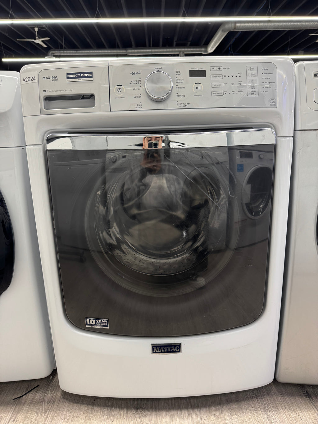 Maytag 27" Front Load Washer MHW7100DW0 – White | Ottawa