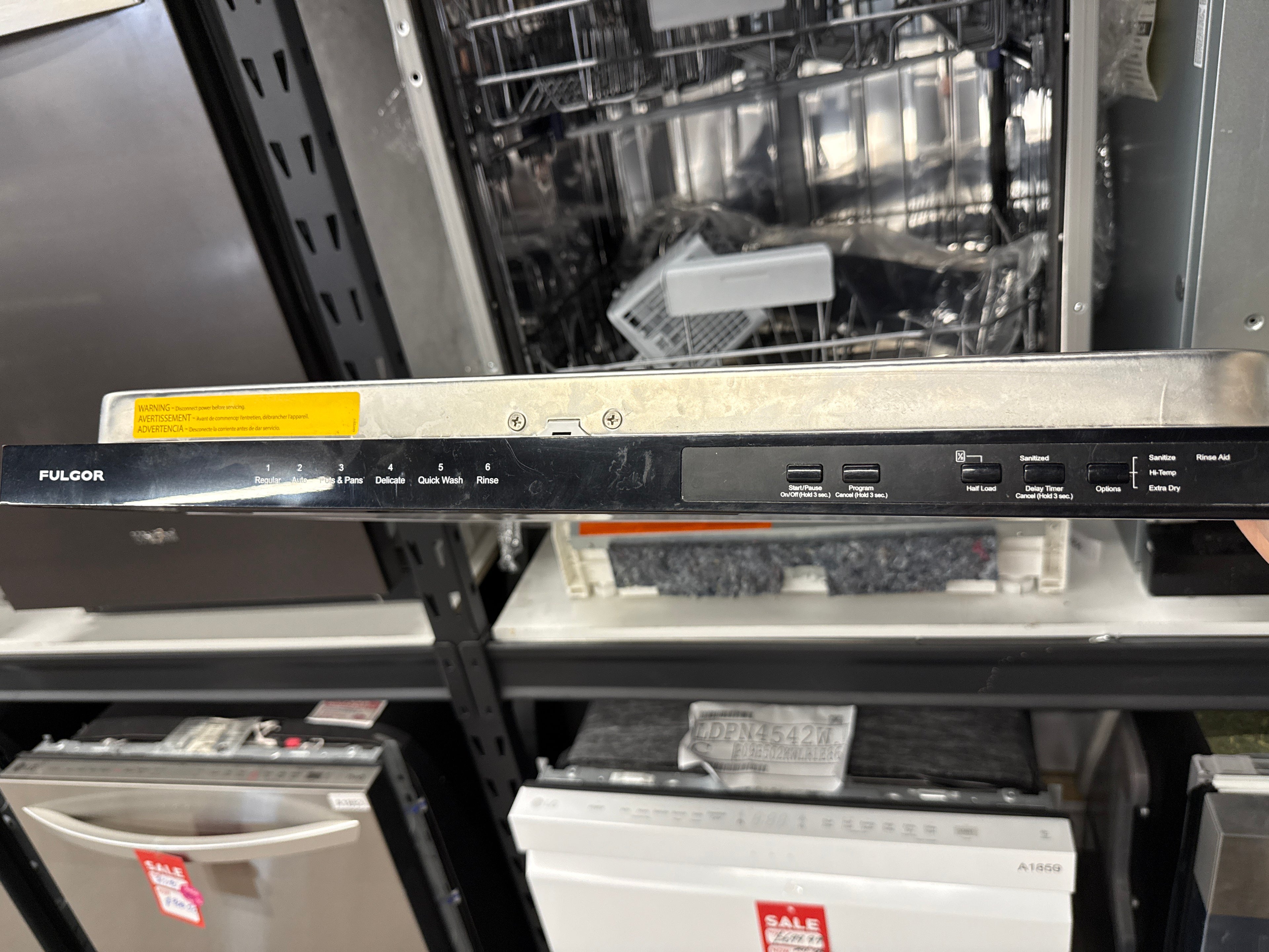 OPEN BOX - Fulgor Milano 24" Dishwasher - F1DWS24FI1