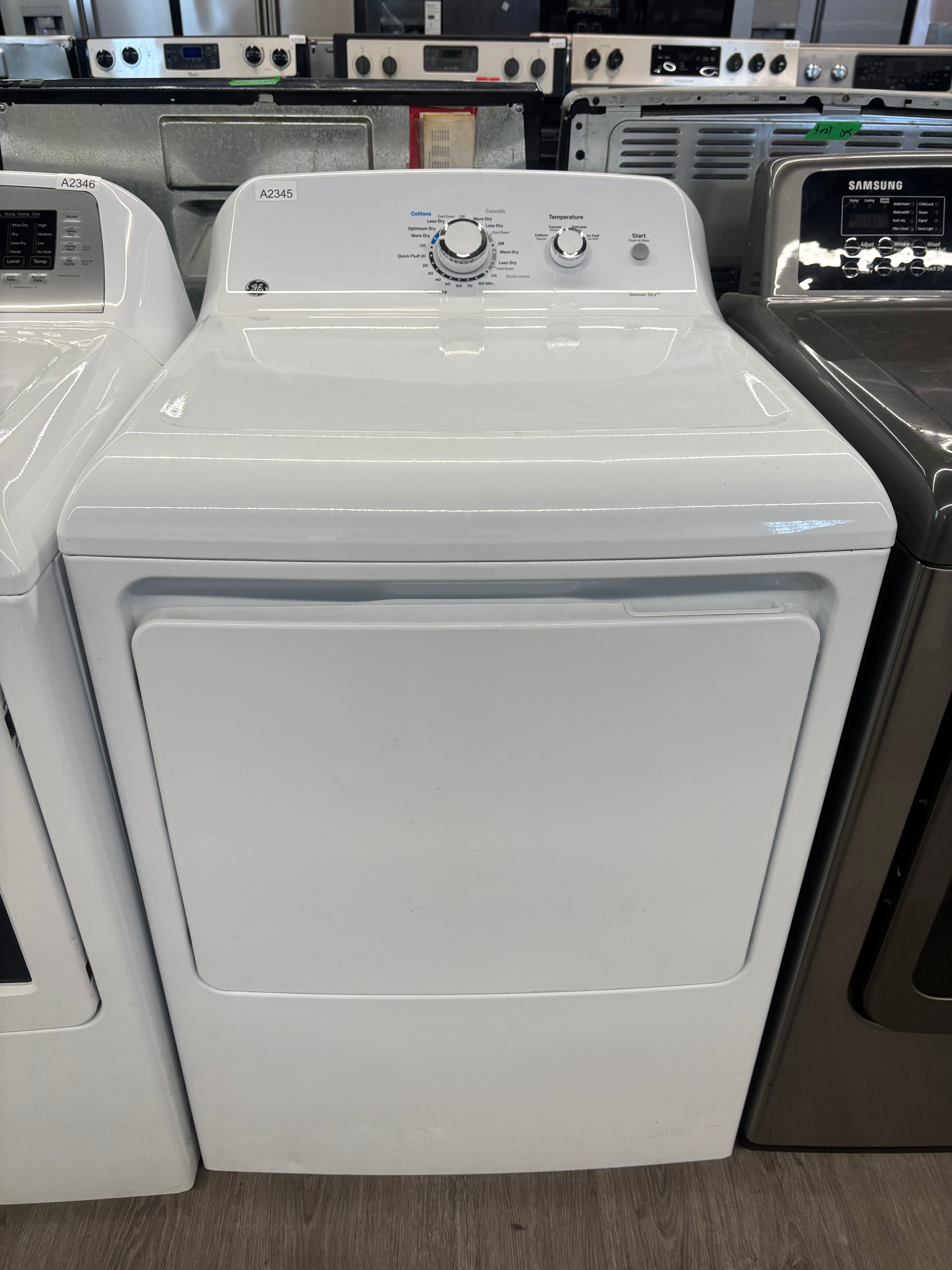 GE 27” Front Load Dryer  - GTD40EBMK0WW