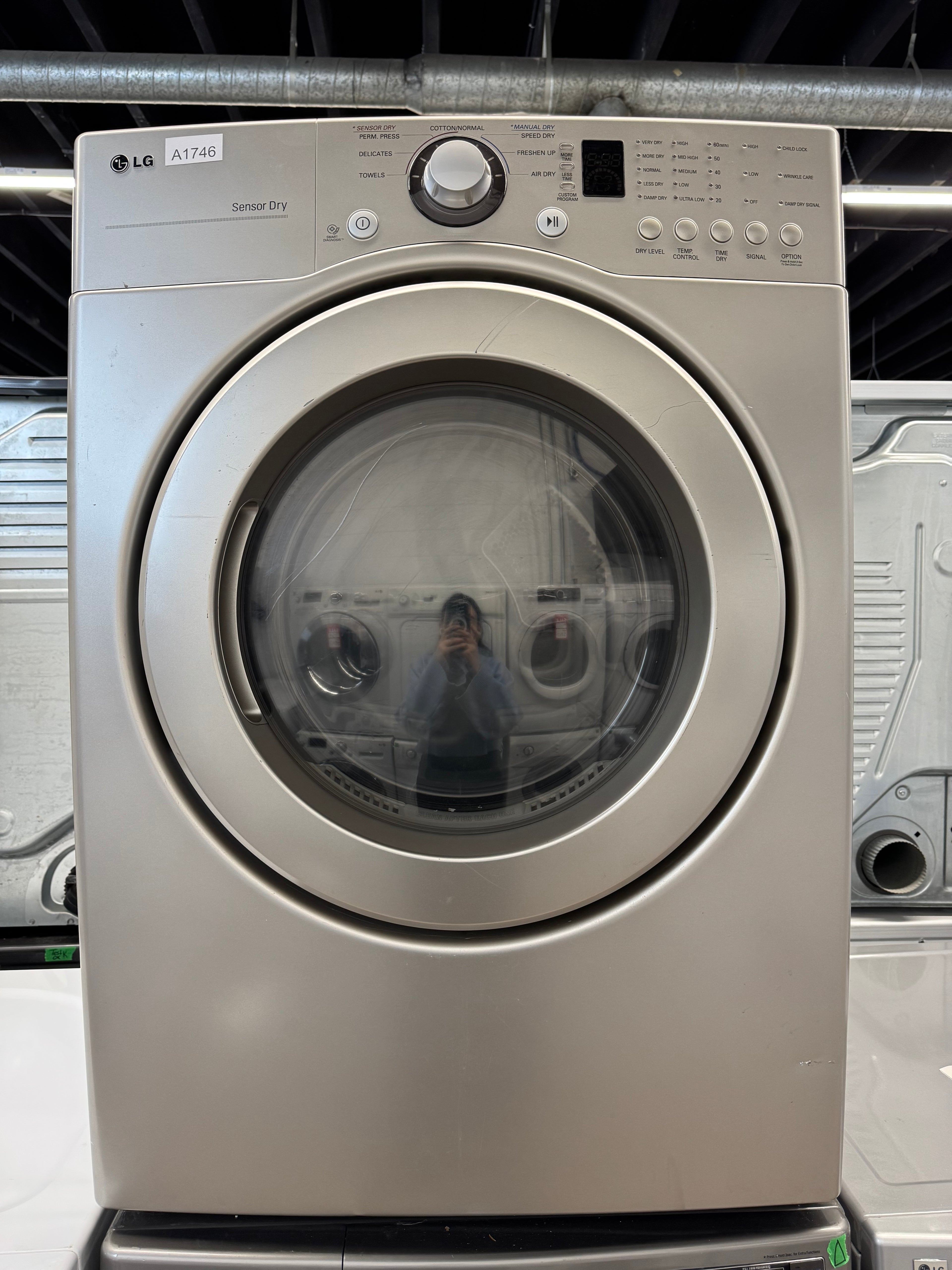 LG 27” Front Load Dryer - DLE2240S