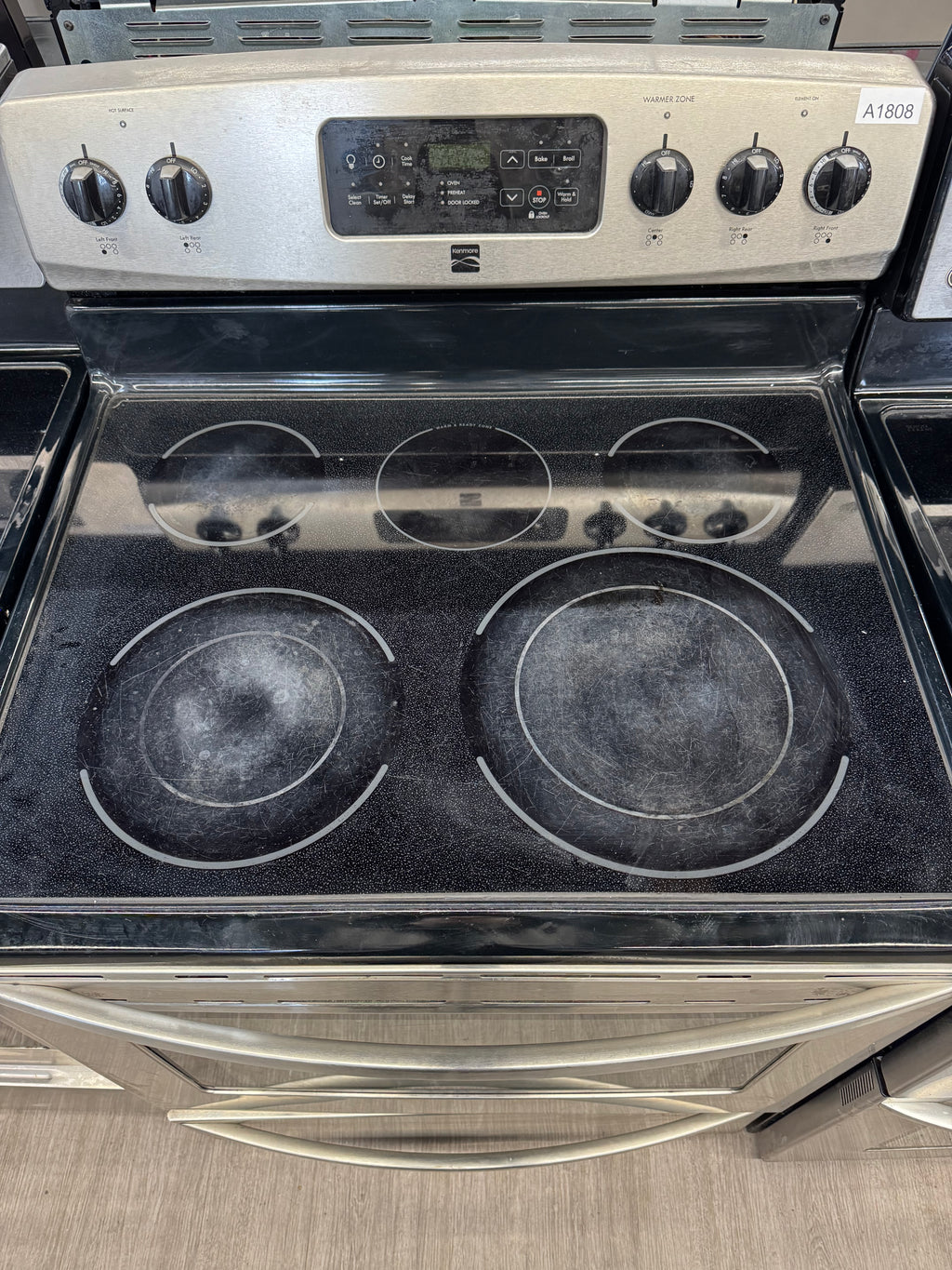 Kenmore 30” Freestanding Glass Top Range - 970.689432