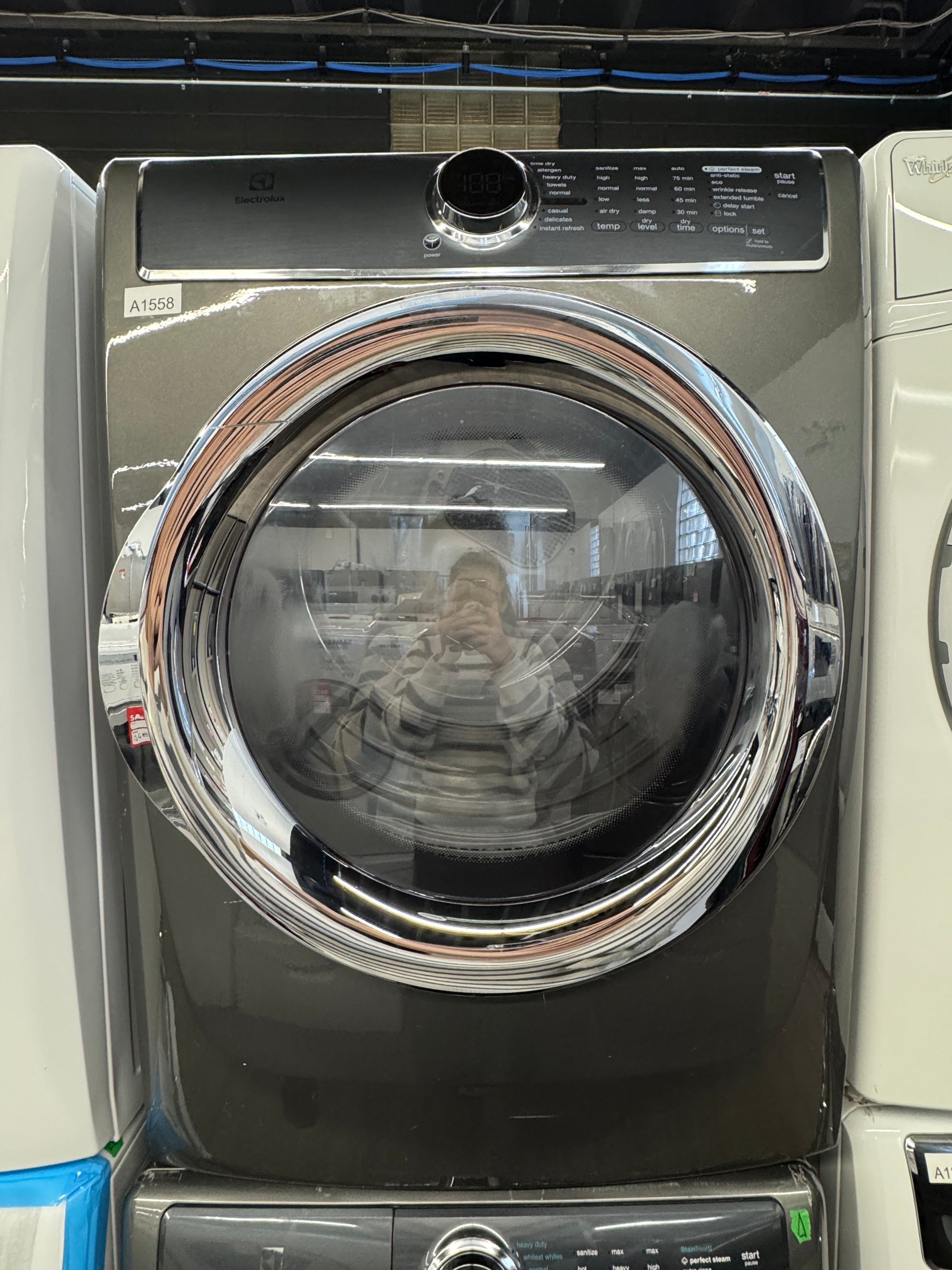 Electrolux 27” Front Load Washer & Dryer Set - (EFLS527UTT0 & EFMC617STT0)