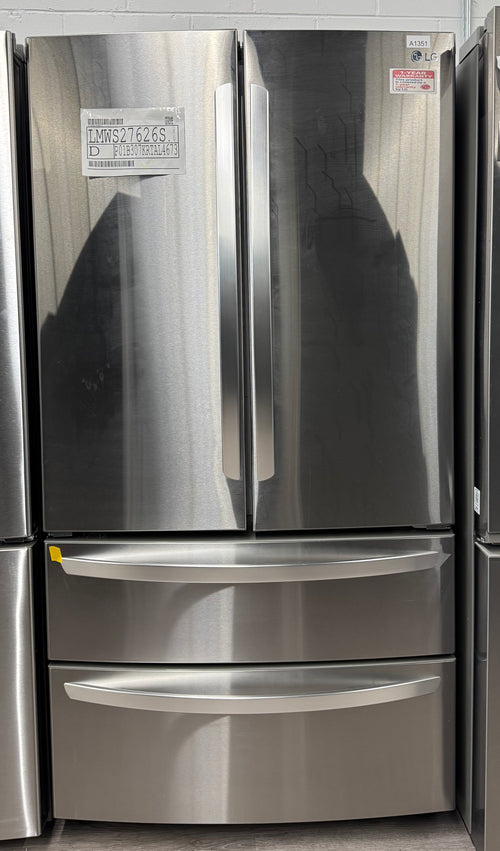 36" 4-Door French Door Refrigerator with Internal water dispenser and Smart Cooling™ Plus