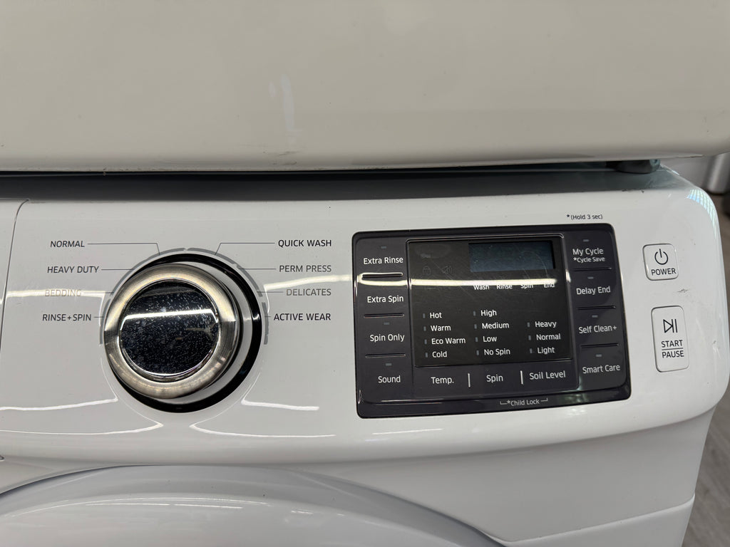 Samsung 27” Front Load Washer & Dryer Set – WF42H5000AW/A2 & DV42H5000EW/AC