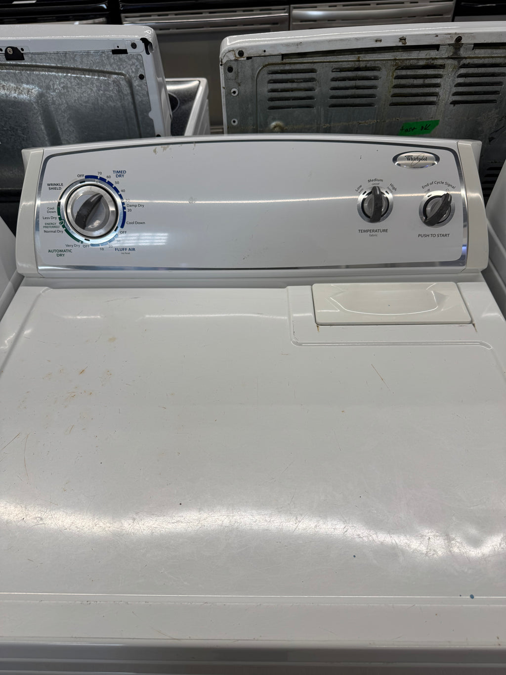 Whirlpool 27” Top Load Washer & Dryer Set (WTW4800XQ1 & YWED4700XQ0)