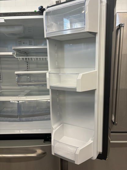 GE 33" French Door Fridge With Water Dispenser Refrigerator