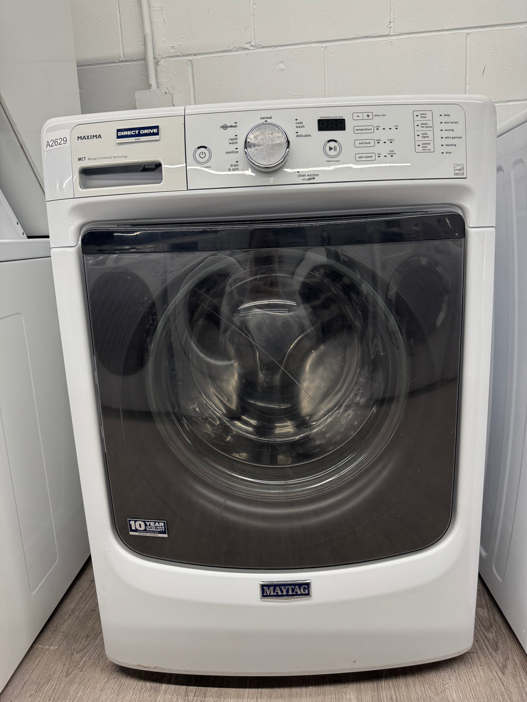 Maytag 27" Front Load Washer MHW3500FWC – White | Ottawa