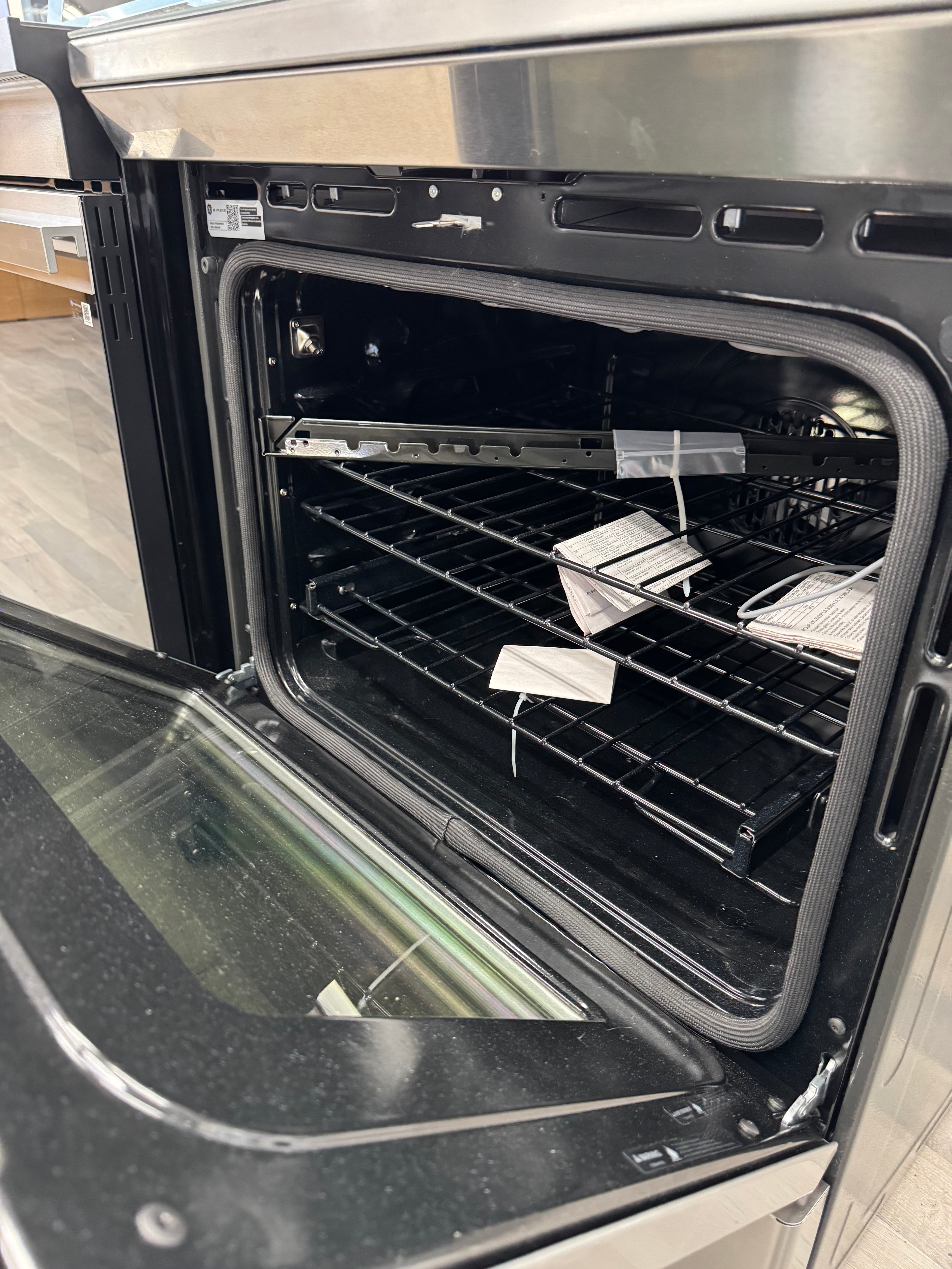 OPEN BOX - GE 30” Slide-In Induction Range - PCHS920YM4FS