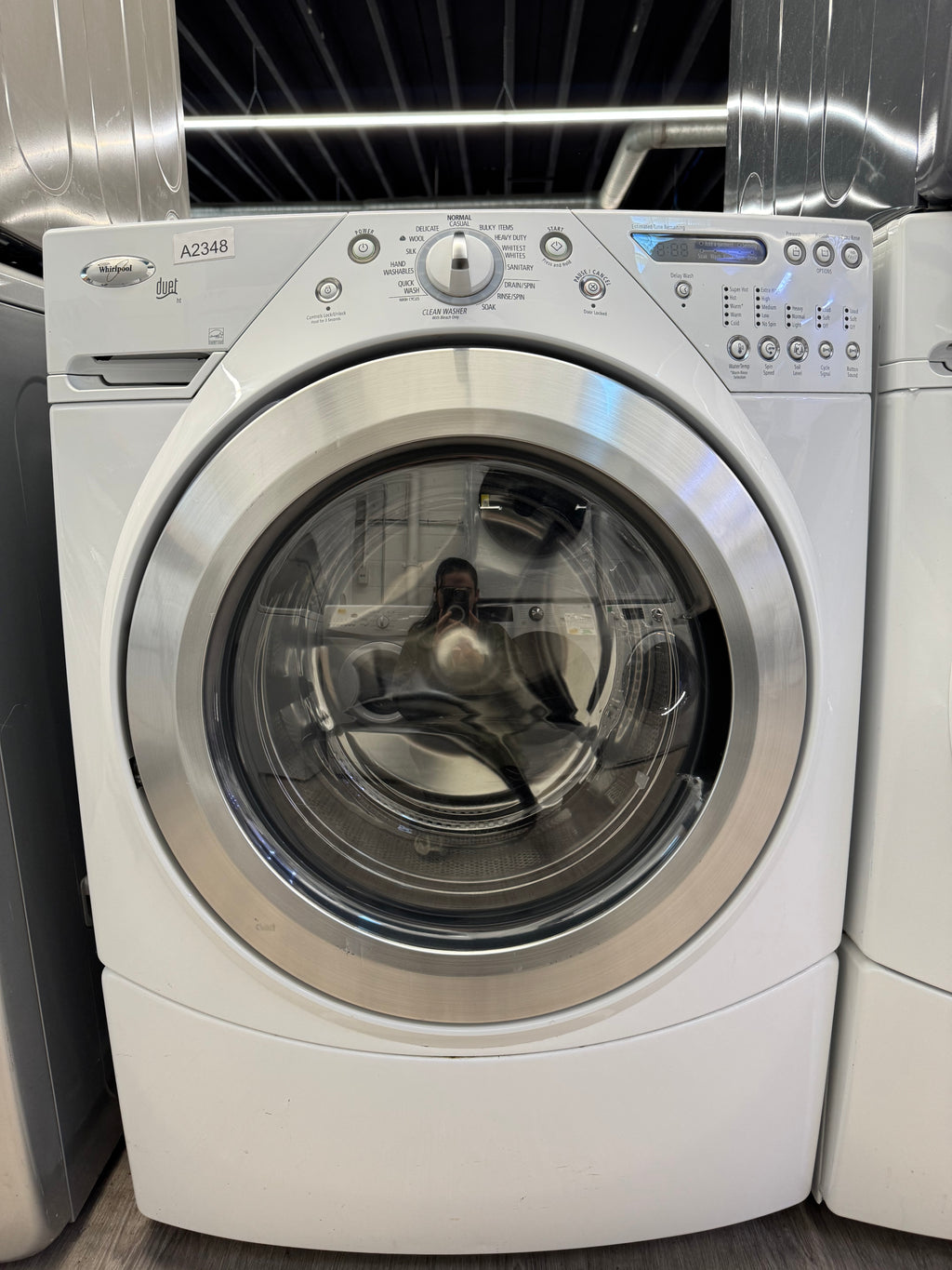 Whirlpool 27” Front Load Washer - WFW9400SW
