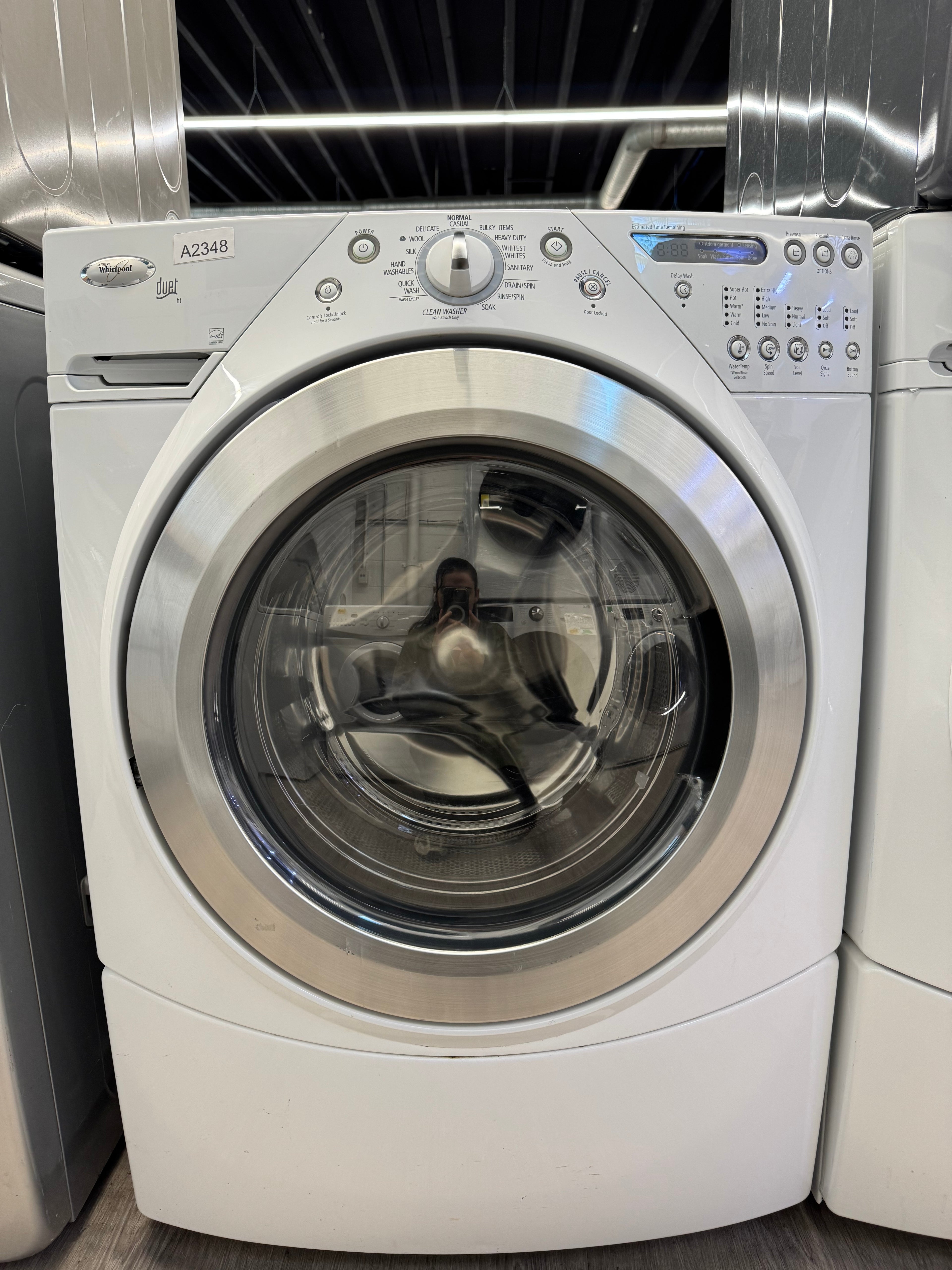 Whirlpool 27” Front Load Washer - WFW9400SW