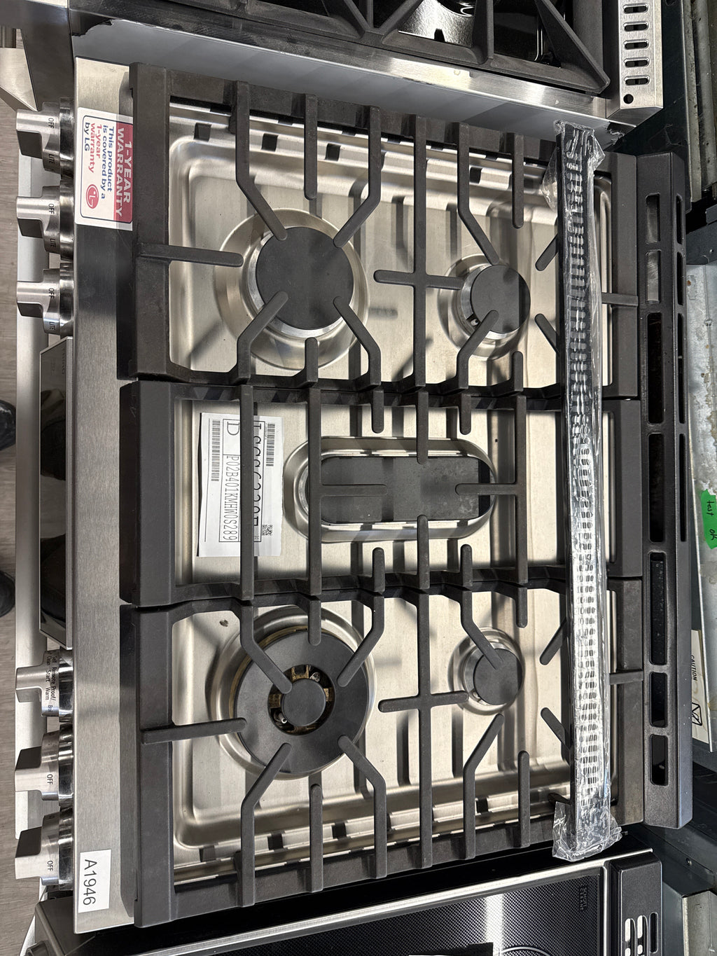 NEW - LG 30" Slide-In Gas Range - LSGS6338F/00 (1 YEAR MANUFACTURER WARRANTY)