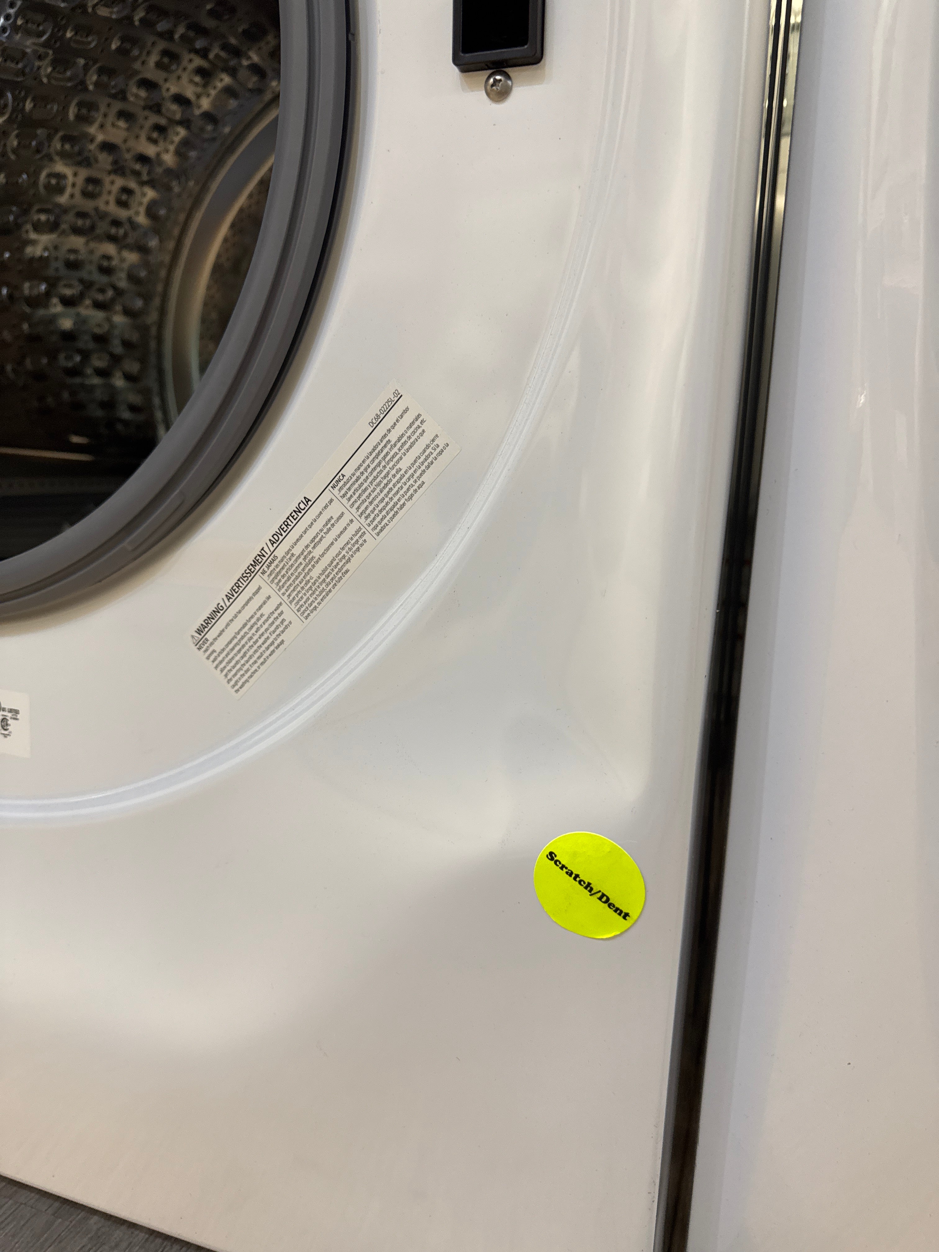 OPEN BOX - Samsung 27” Front Load Washer - WF45T6000AW