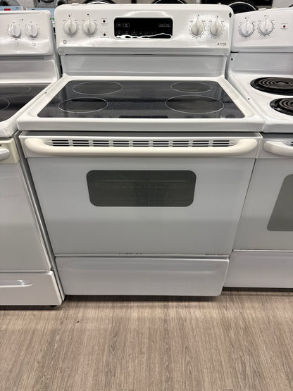 GE 30" Glass Top Range- JCBS64W