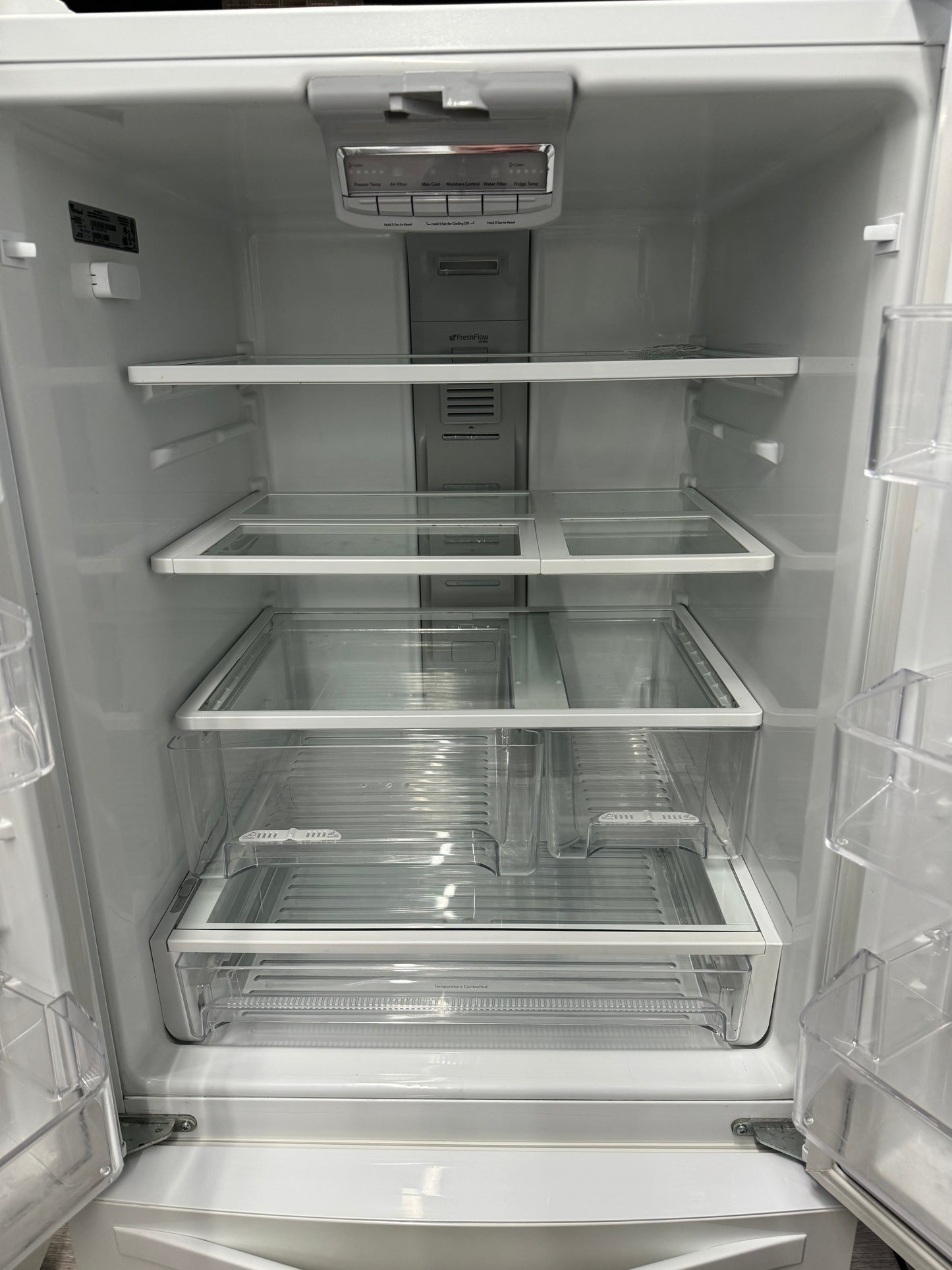 WHIRLPOOL 30" FRENCH DOOR FRIDGE - WRF560SFYW02