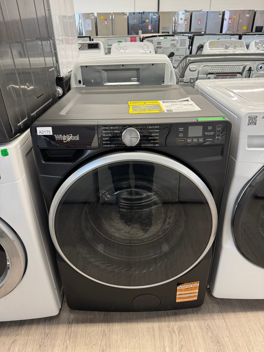 OPEN BOX - Whirlpool  27” Front Load Washer- WFW6720RU0