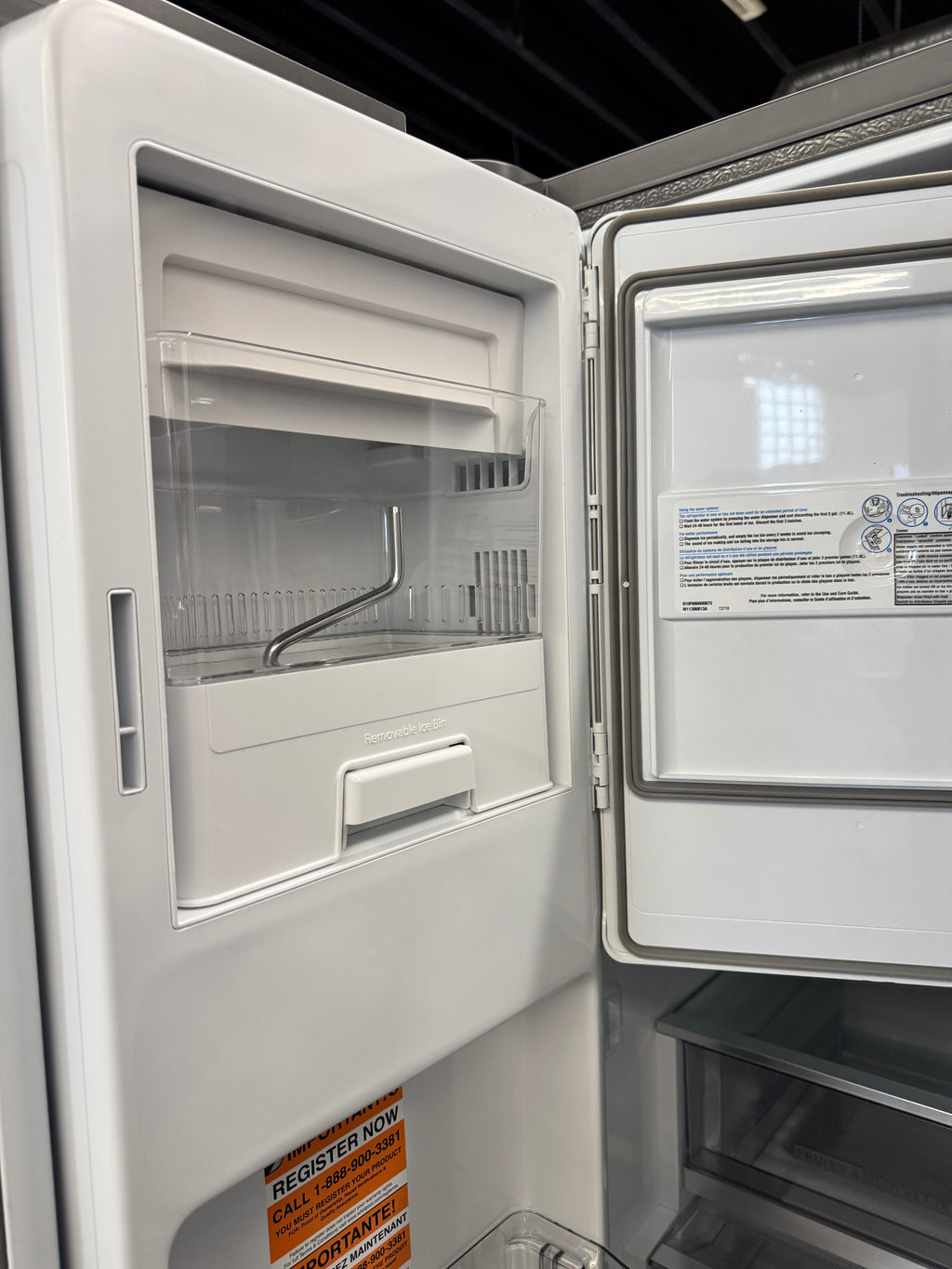 OPEN BOX - Whirlpool 36” French Door Refrigerator - WRFF3536SZ/00