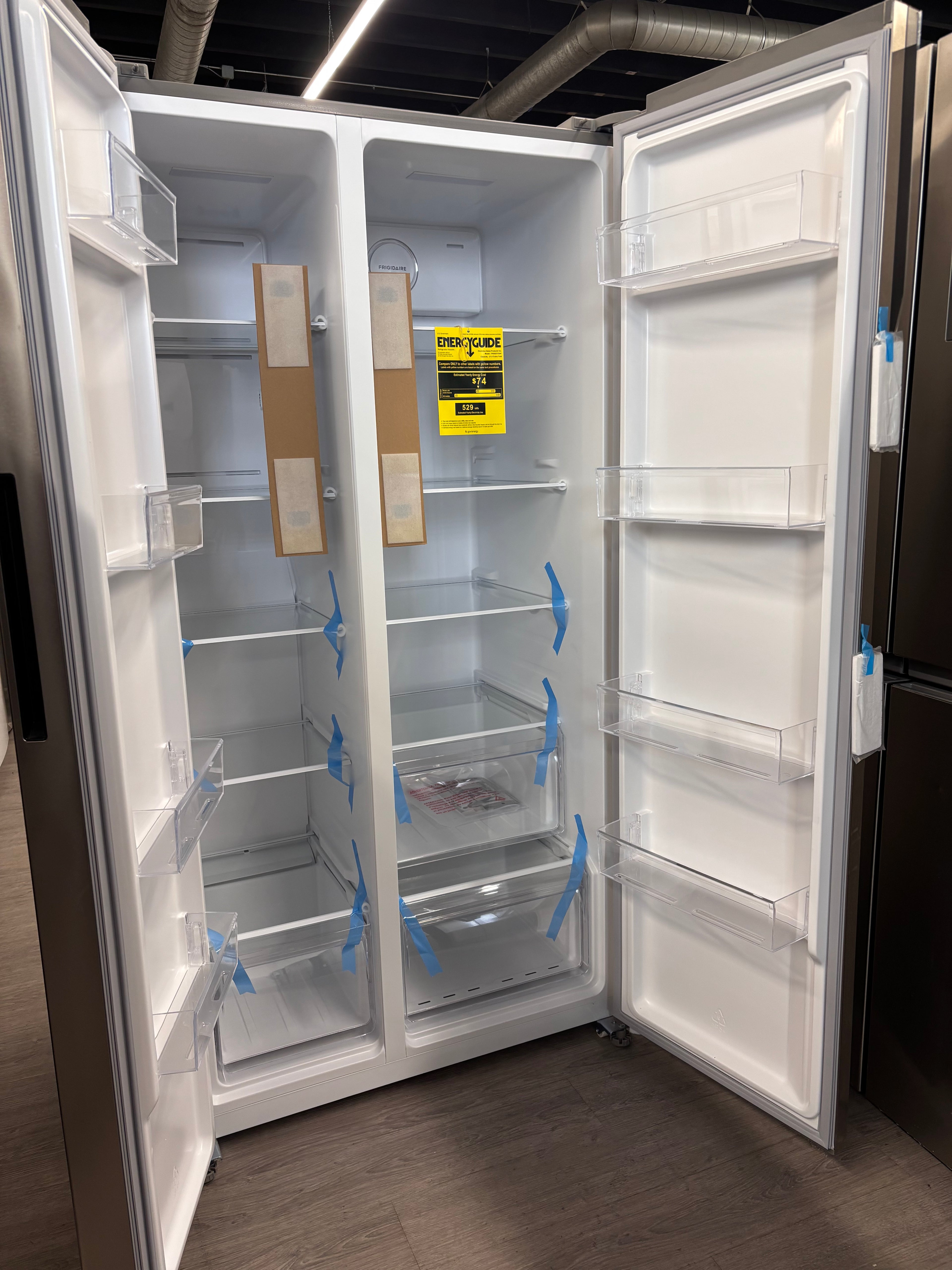 OPEN BOX - Frigidaire 36” Counter-Depth Side-by-Side Refrigerator - FRSG2115AV