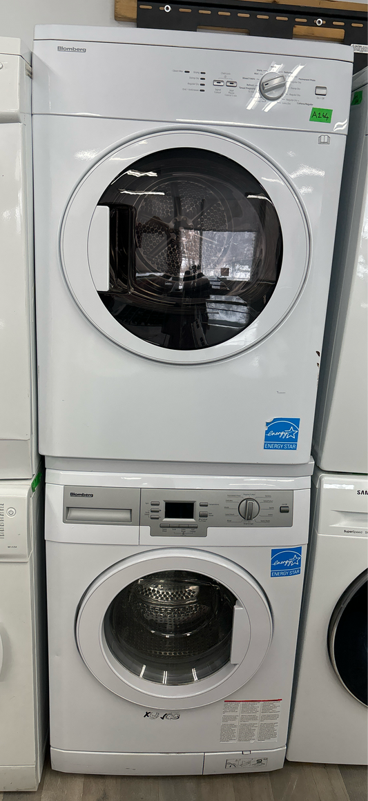 Blomberg 24 Inch Front load Washer and Dryer Set