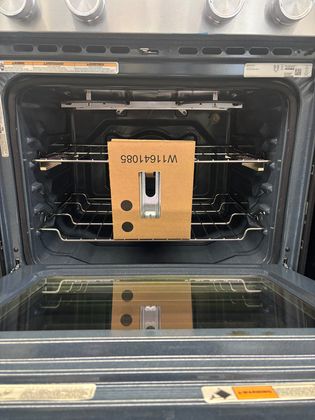 OPEN-BOX - KitchenAid 30” Slide-In Glass Top Range - YKSES5030SPS0