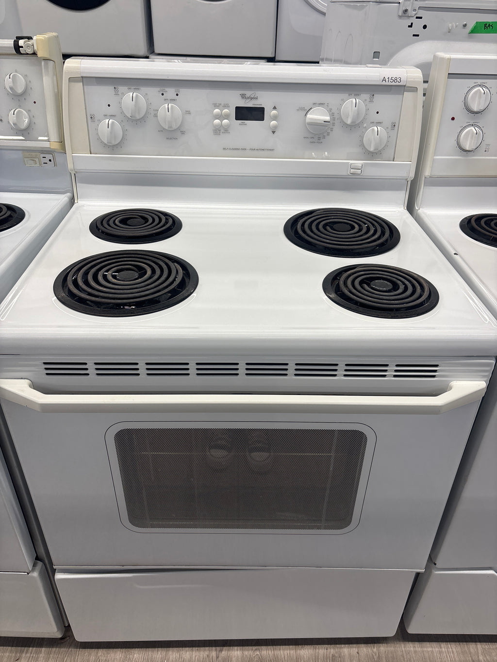 Whirlpool 30” Freestanding Coil Top - WLP32800