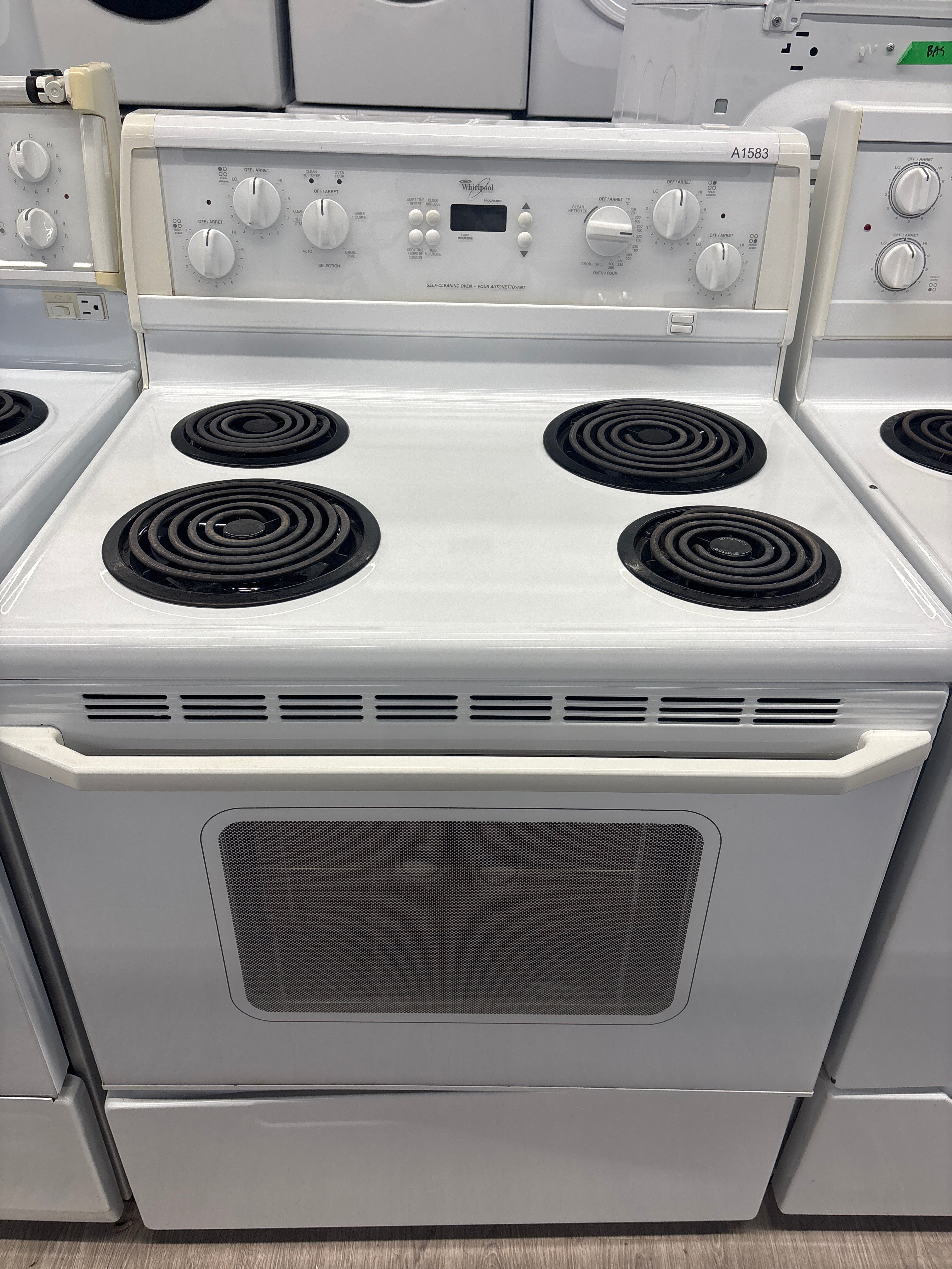 Whirlpool 30” Freestanding Coil Top - WLP32800