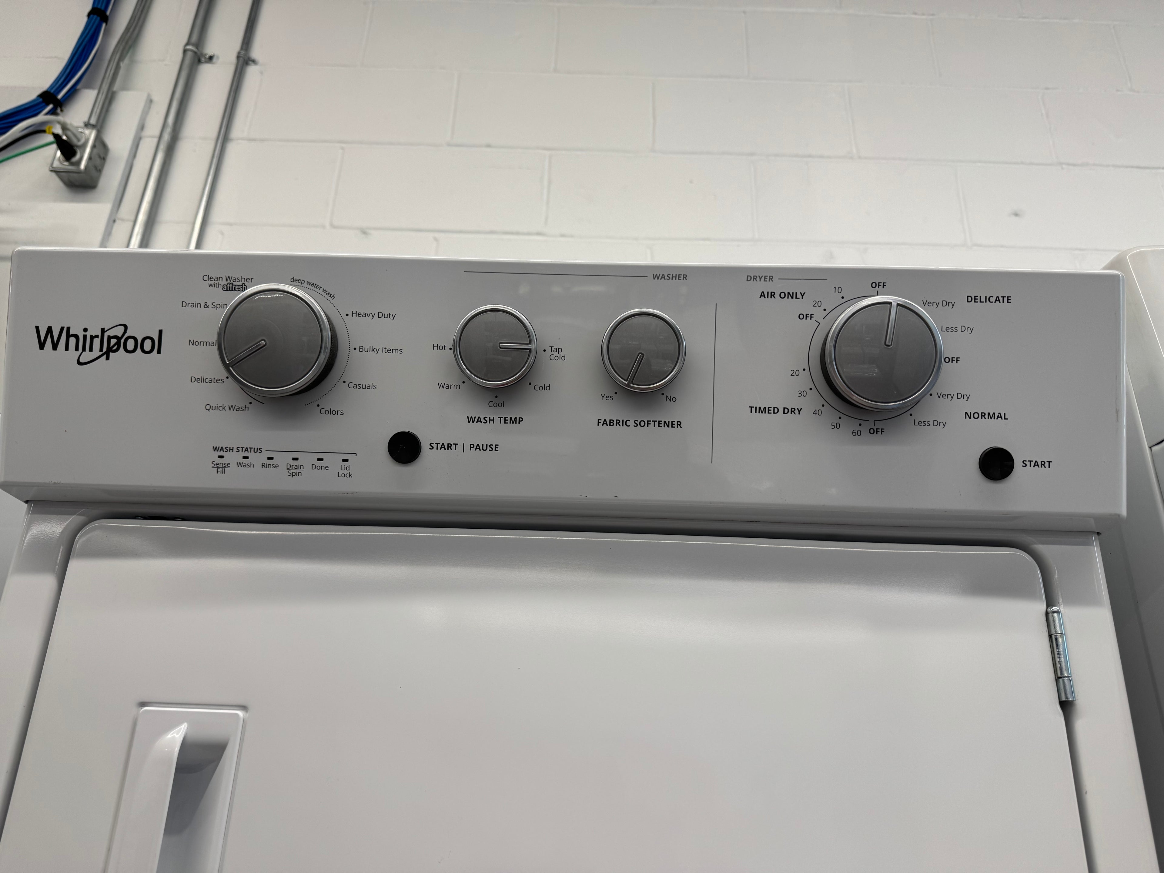 Whirlpool 27” Laundry Unit - YWET4027HW2