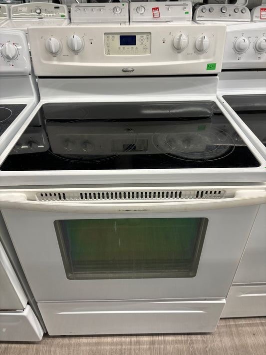 Whirlpool 30 Inch Glass Top Range