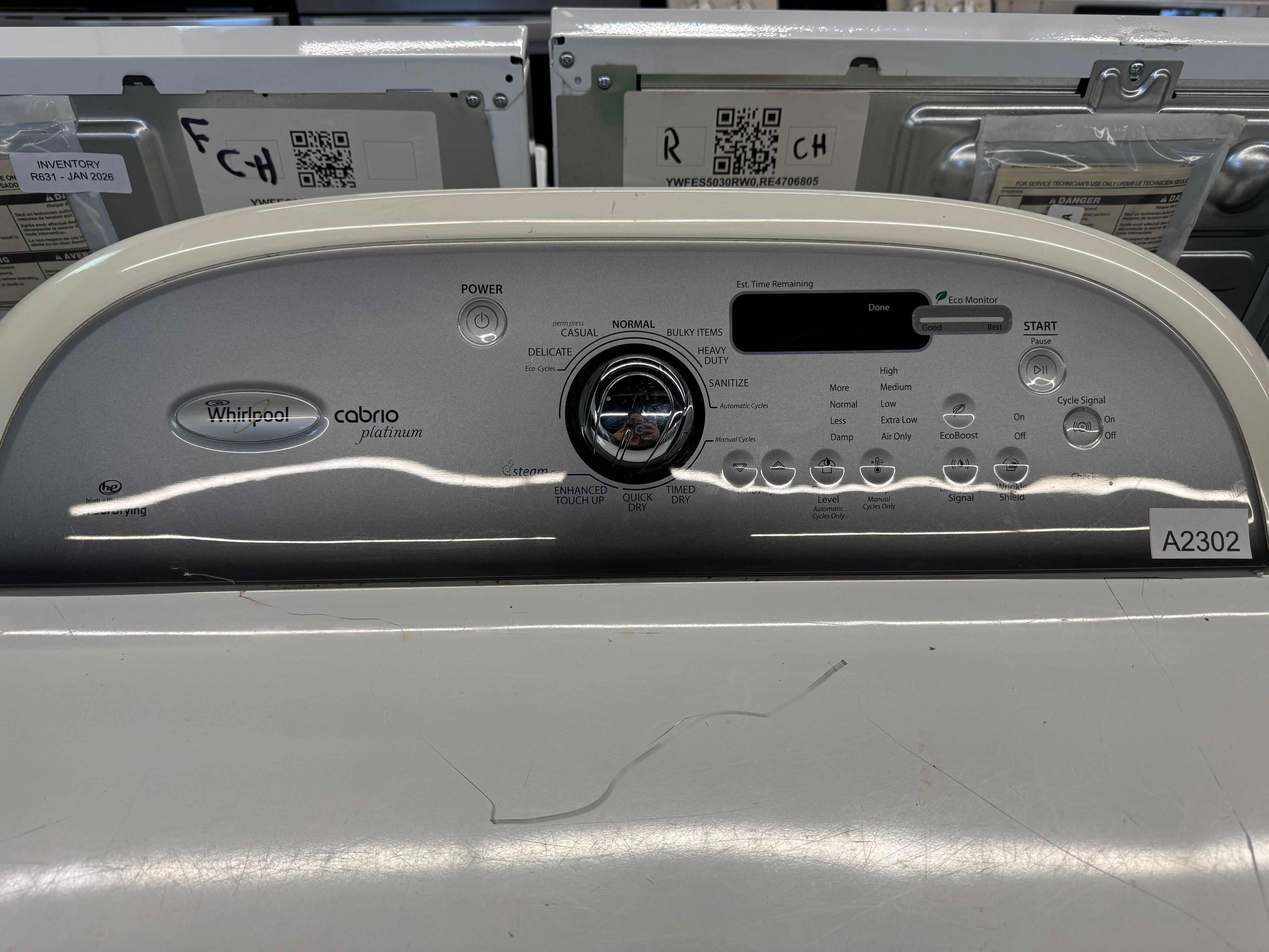 Whirlpool 27” Front Load Dryer - YWED8400YW1