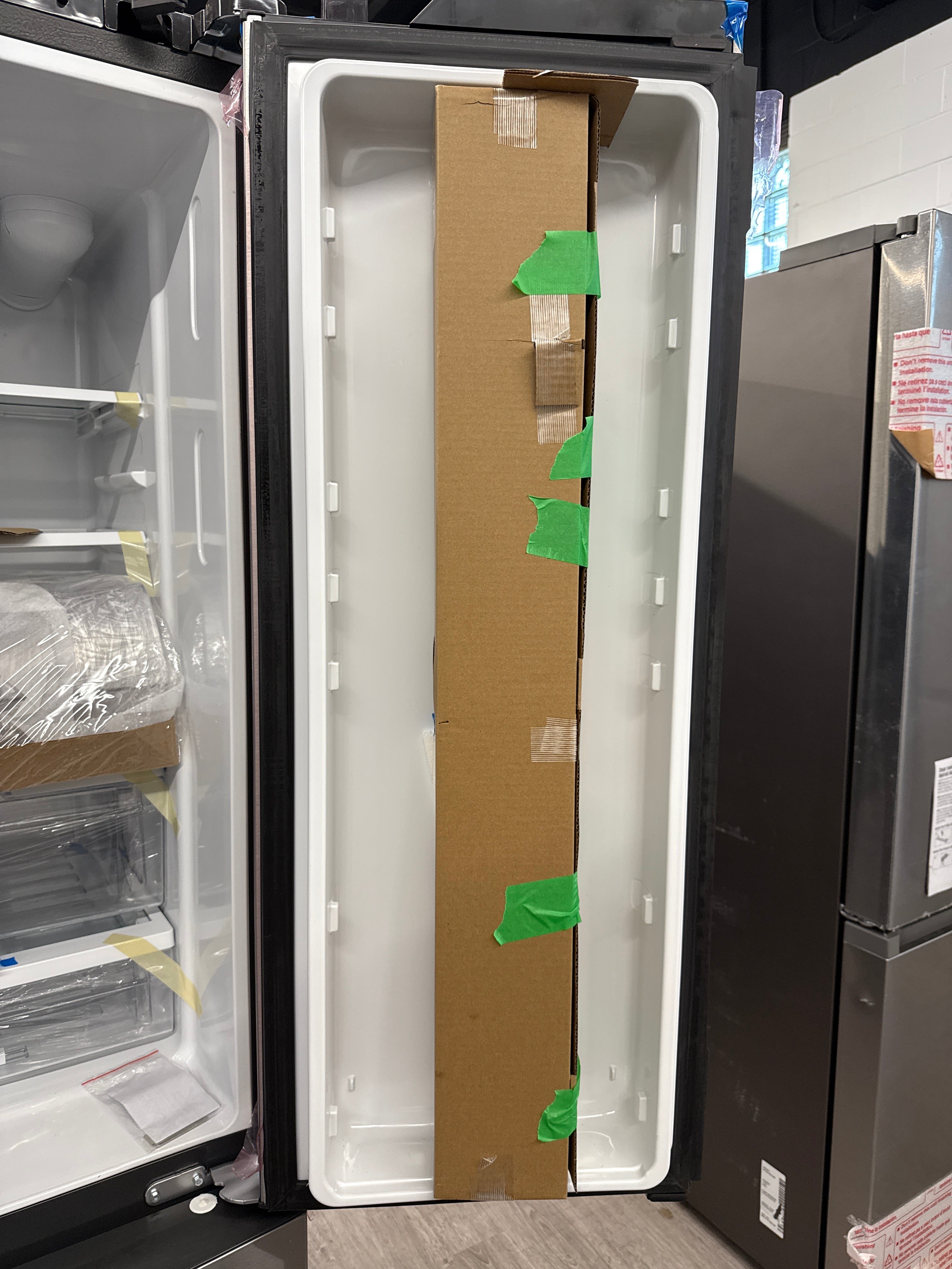 OPEN BOX - GE 33” French Door Refrigerator - GWE19JYLHFFS