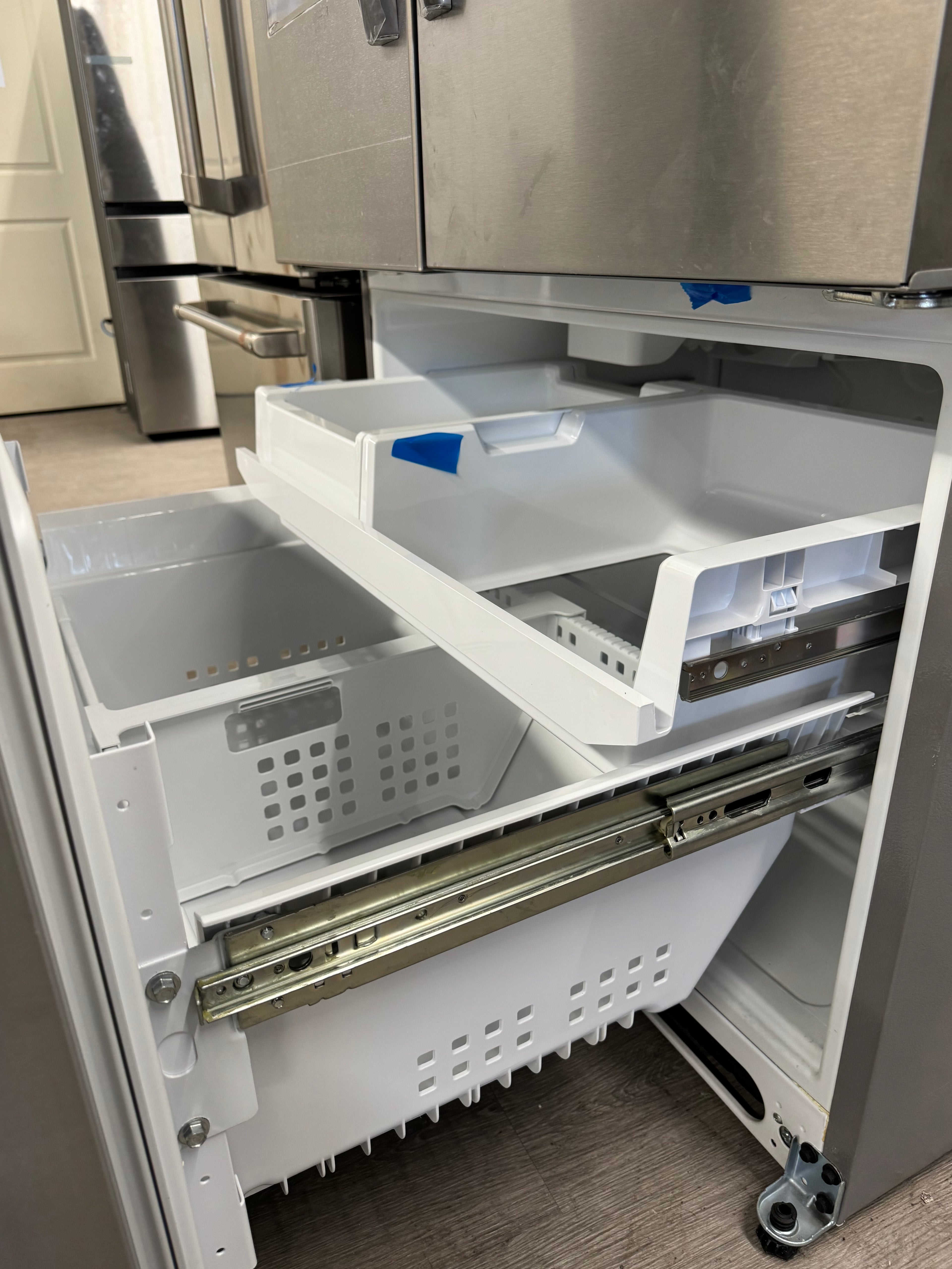 OPEN BOX - Frigidaire Gallery 36” French Door Refrigerator with Water & Ice Dispenser - GRFS2853AFB