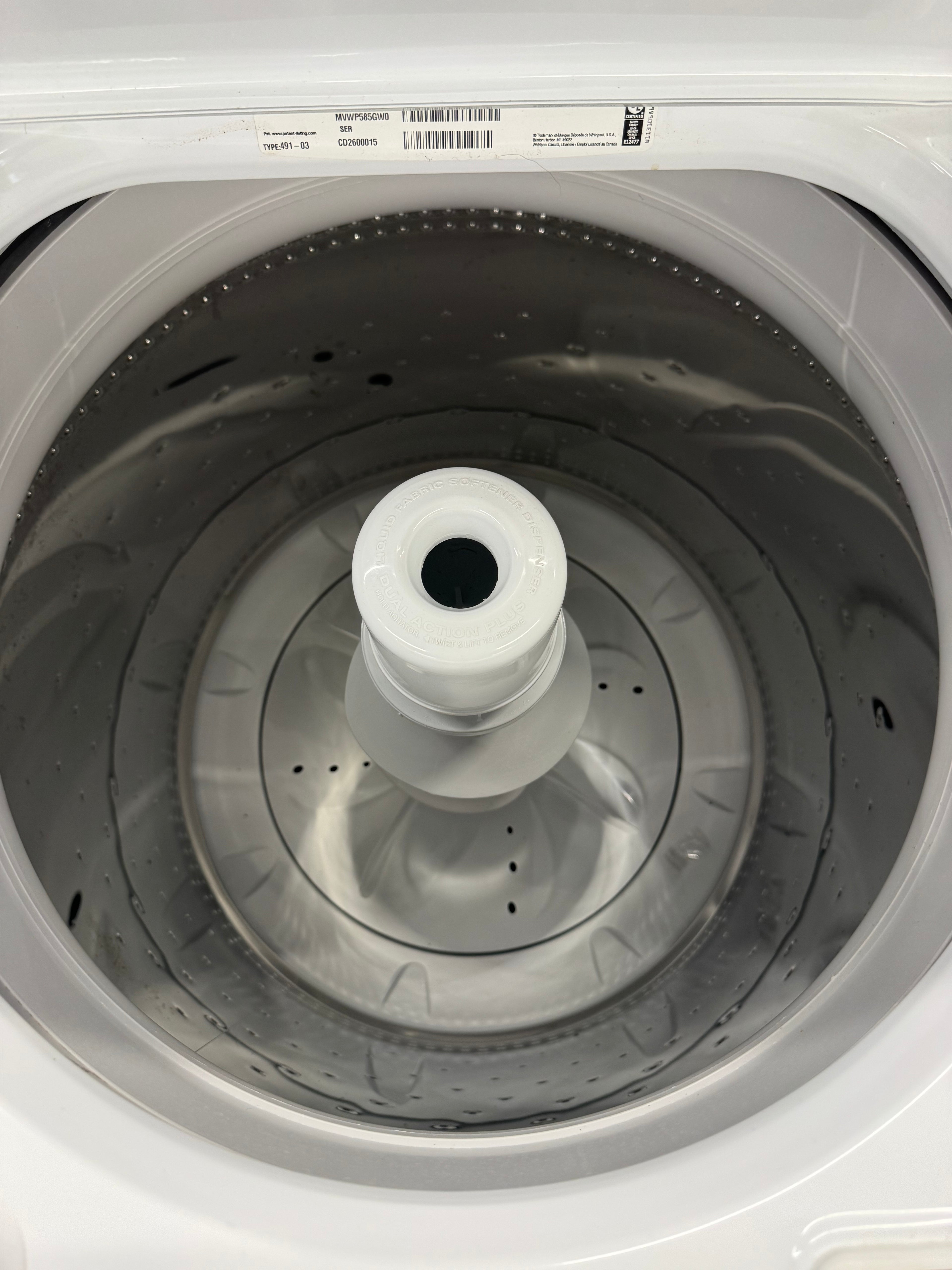 OPEN BOX - Maytag 27” Top Load Washer - MVWP585GW0
