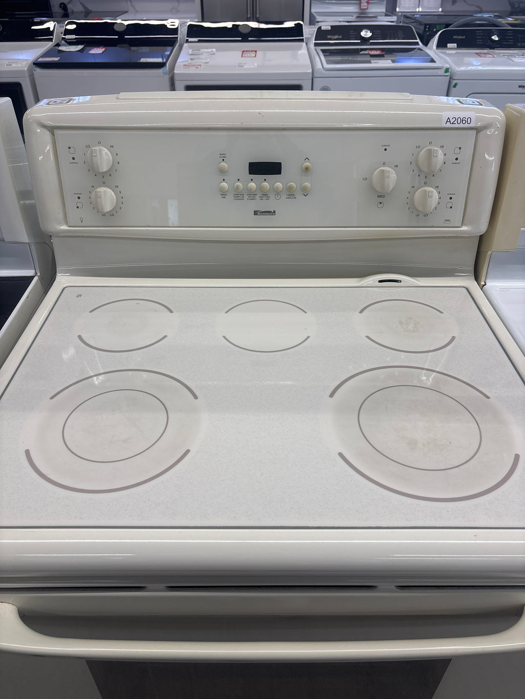 Kenmore 30” Freestanding Glass Top Range - C970-642141
