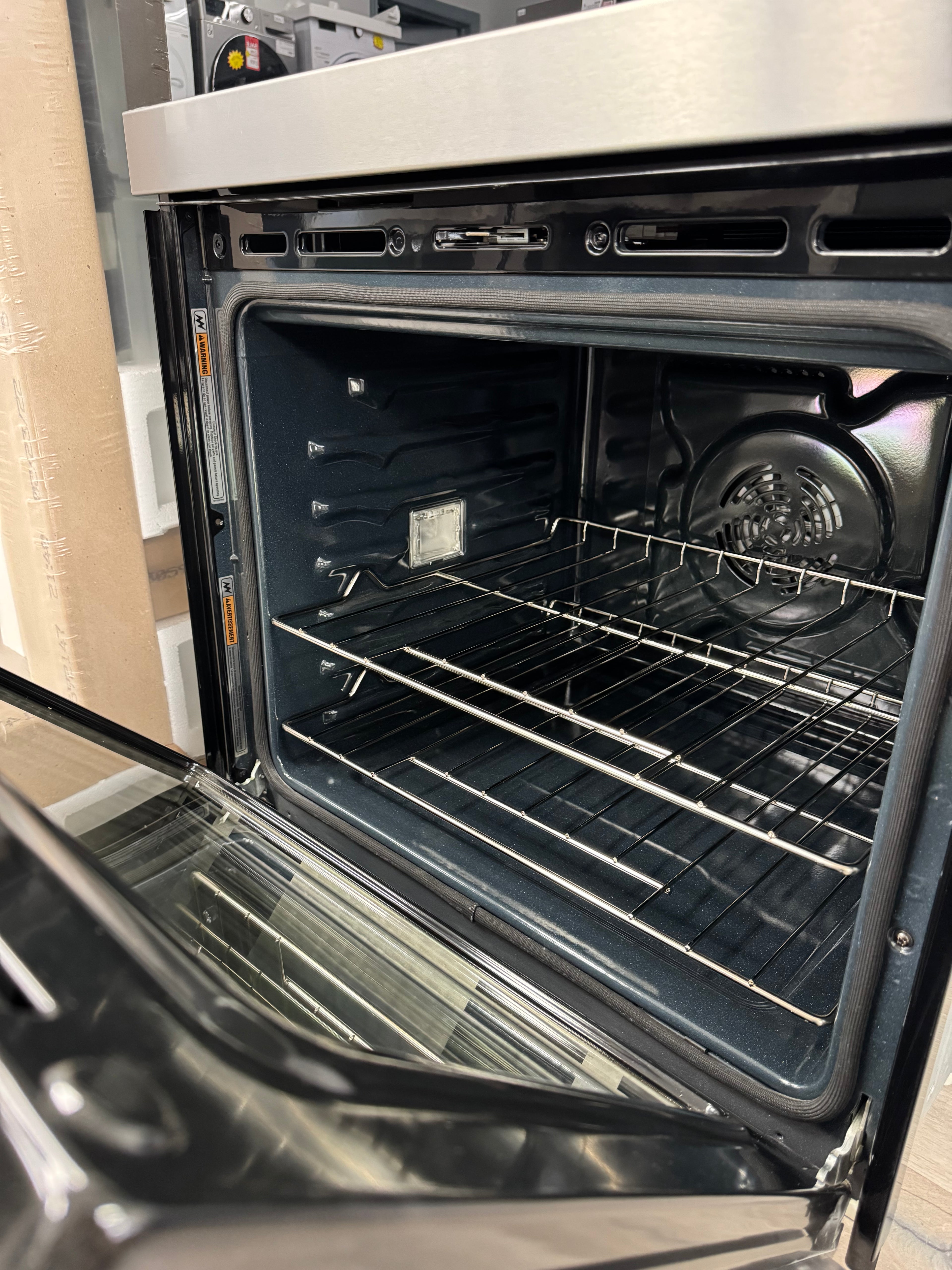 OPEN-BOX - Whirlpool 27” Microwave Wall Oven Combo - WOEC5027LZ