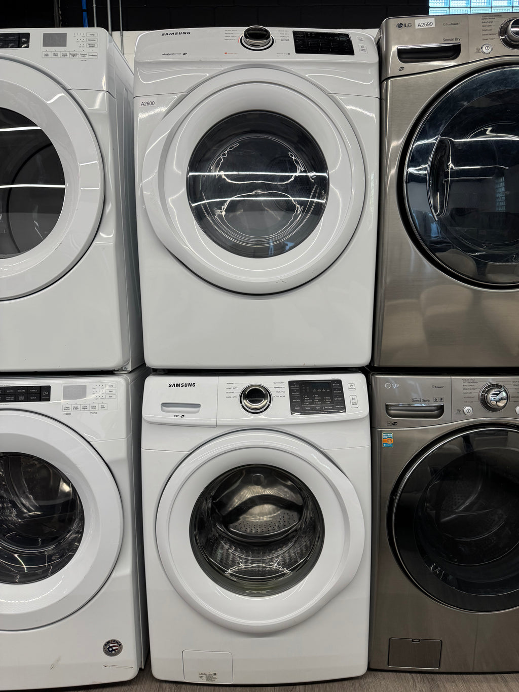 Samsung 27” Front Load Washer & Dryer Set – WF45M5100AW/A5 & DV42H5000EW/AC