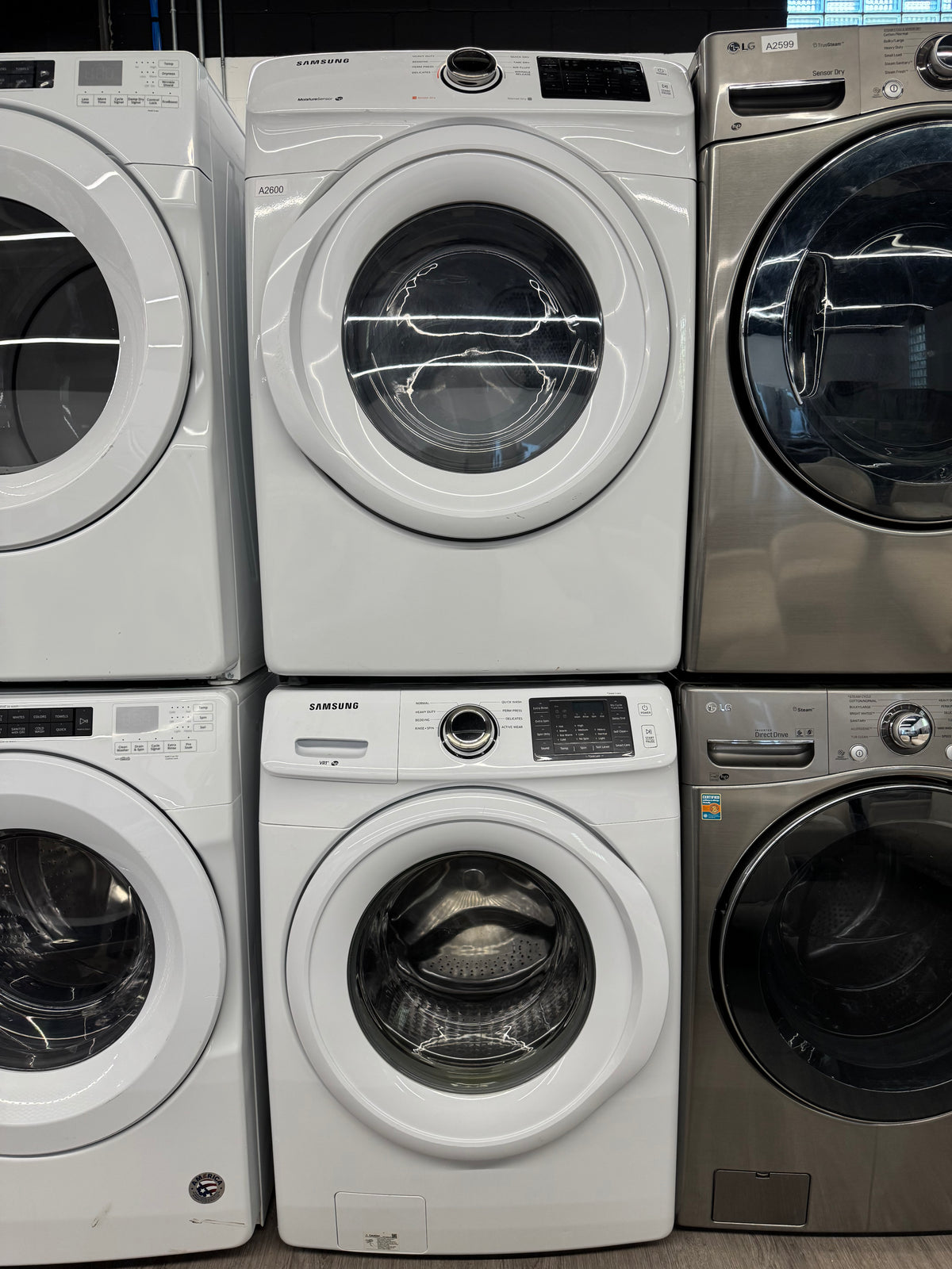 Samsung 27” Front Load Washer & Dryer Set – WF45M5100AW/A5 & DV42H5000EW/AC