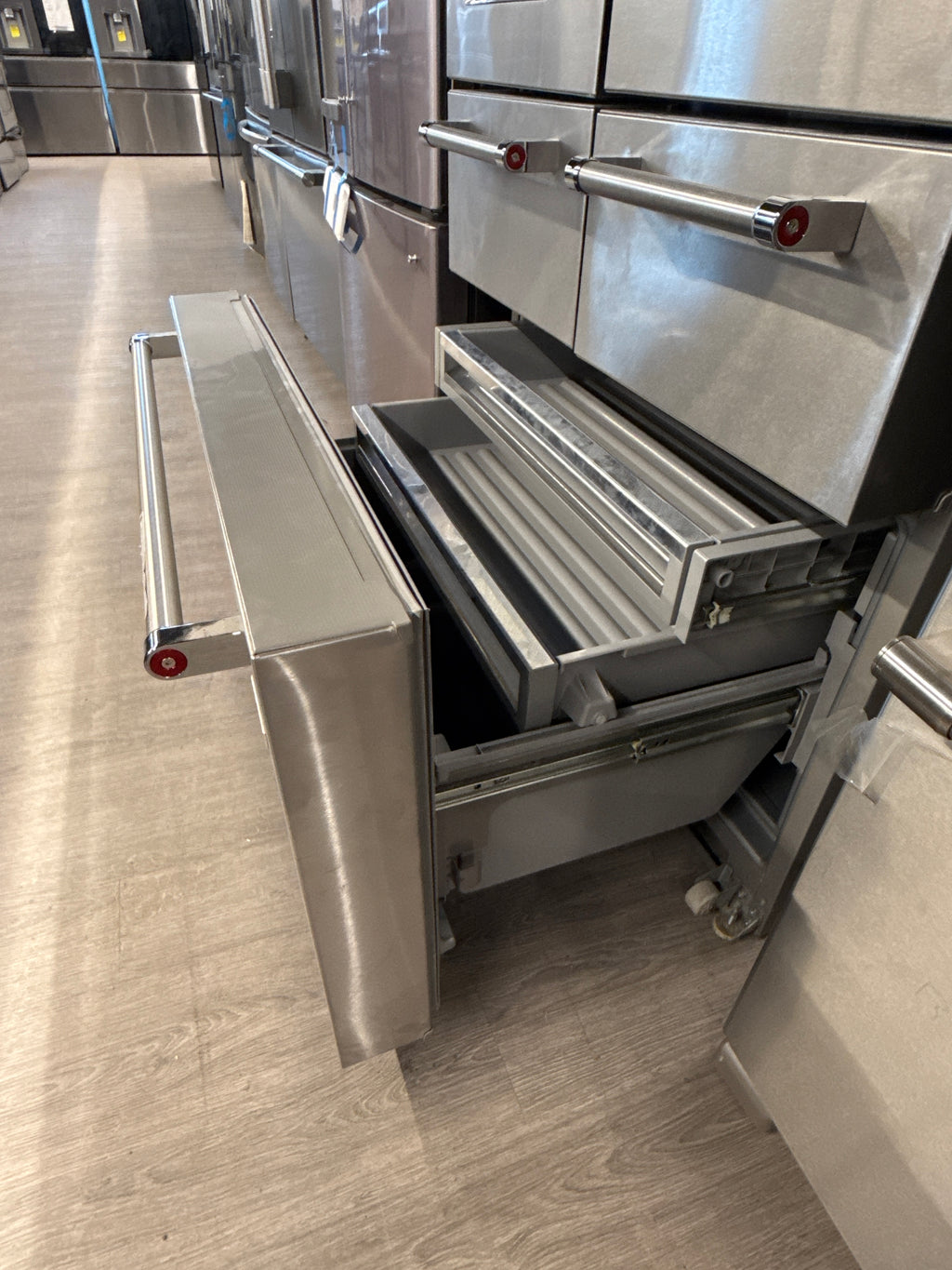 OPEN-BOX - KitchenAid 36” French Door with Water & Ice Dispenser - KRMF706ESS